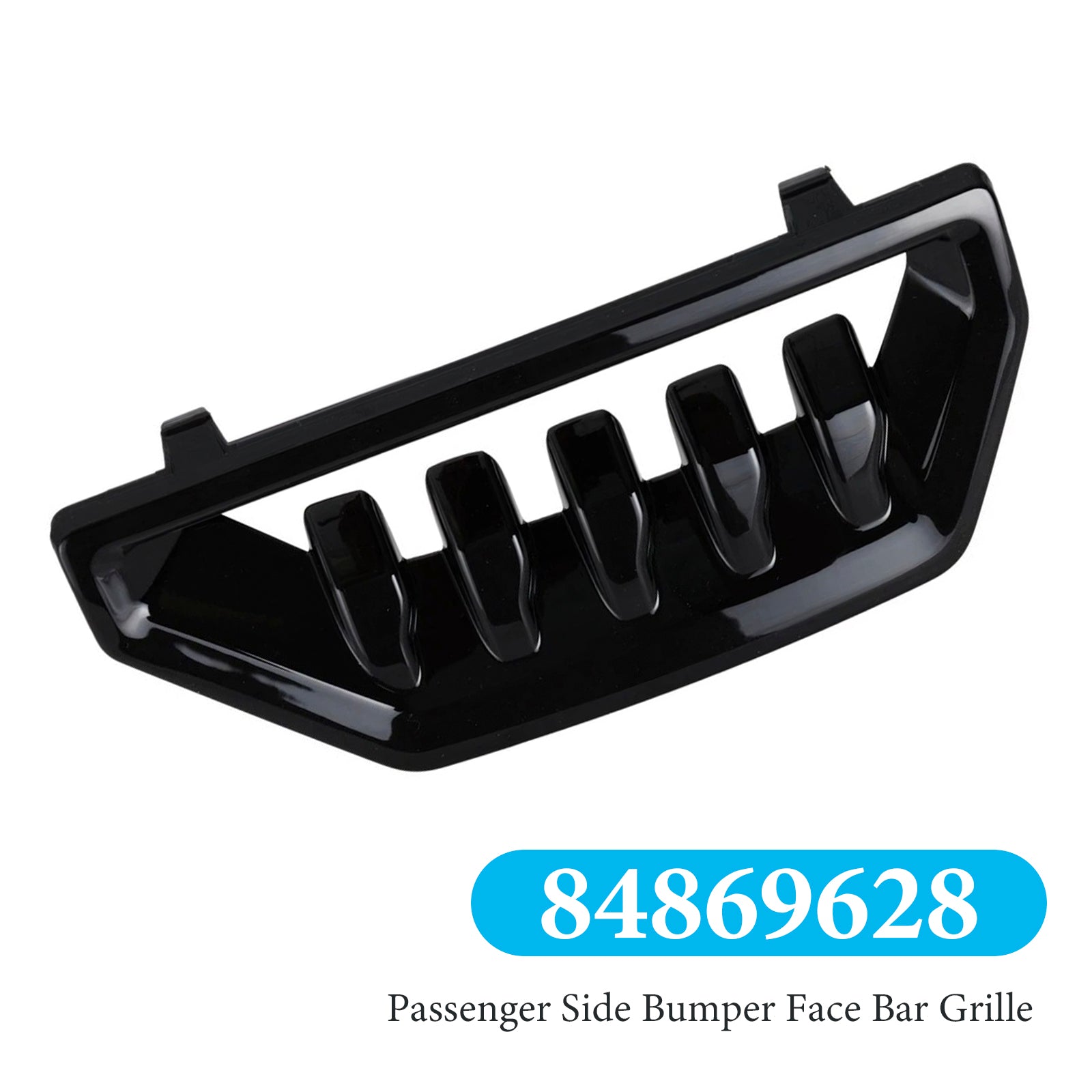 2022-2024 GMC Sierra 1500 Passenger Side Bumper Face Bar Grille 84869628