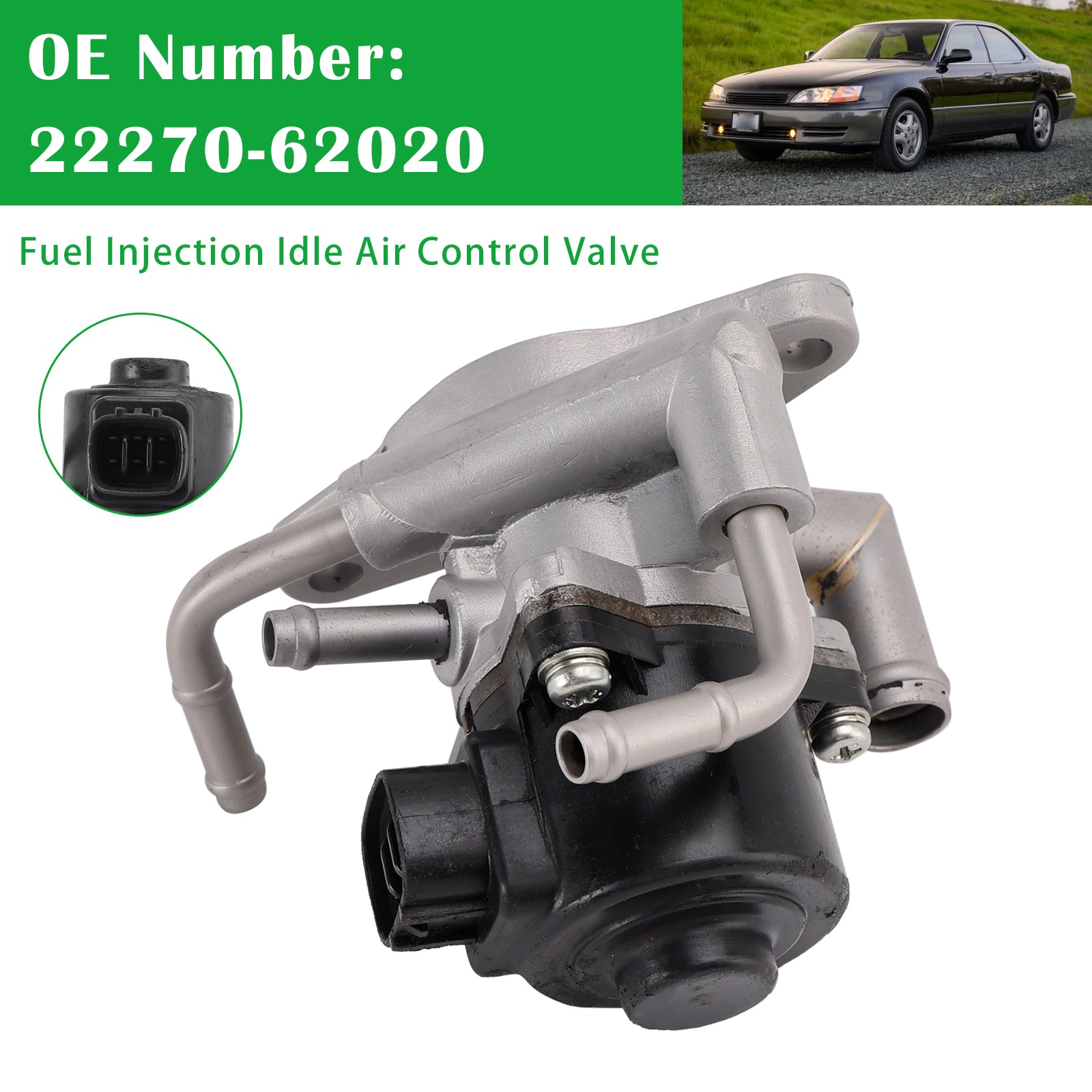 Fuel Injection Idle Air Control Valve 22270-62020 For Toyota Camry Lexus ES300