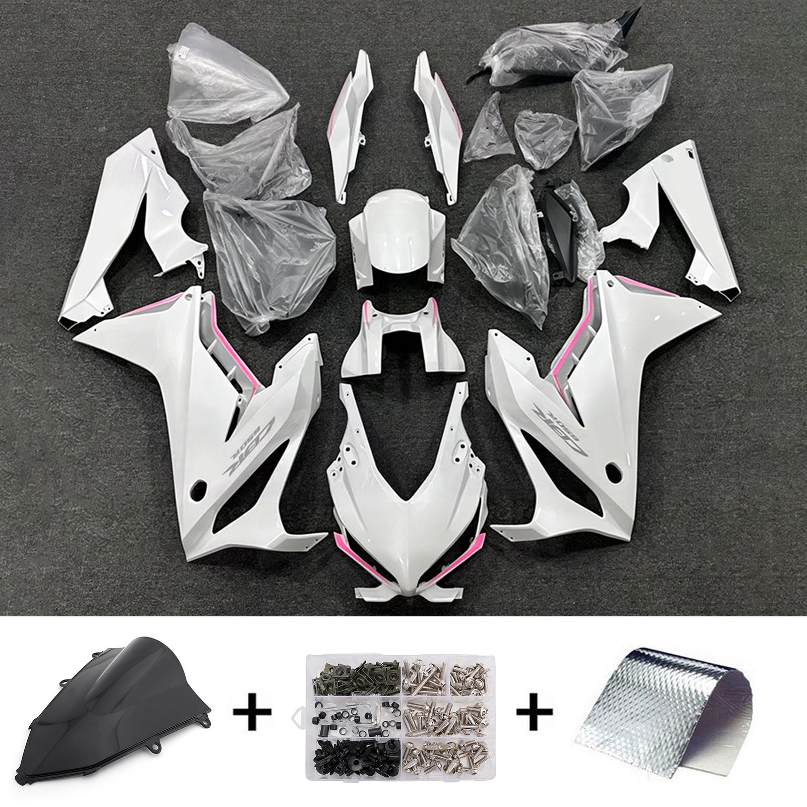 Injection Fairing Kit Bodywork Plastic ABS For Honda CBR650R 2019-2020