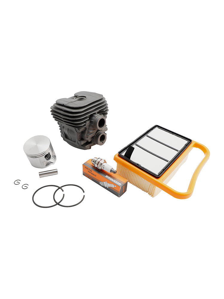 Kit d'entretien cylindre-piston avec filtre à air pour Stihl TS410 TS420