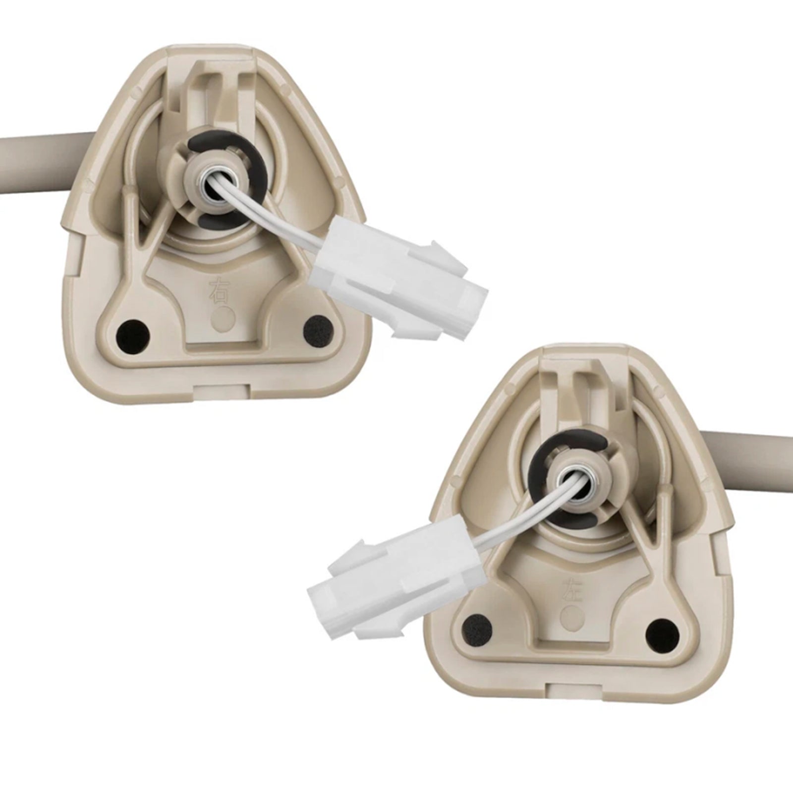 2 piezas de parasol beige izquierdo para Nissan Altima 2013-2018 & Derecha 96401-3TA2A 96400-3TA2A