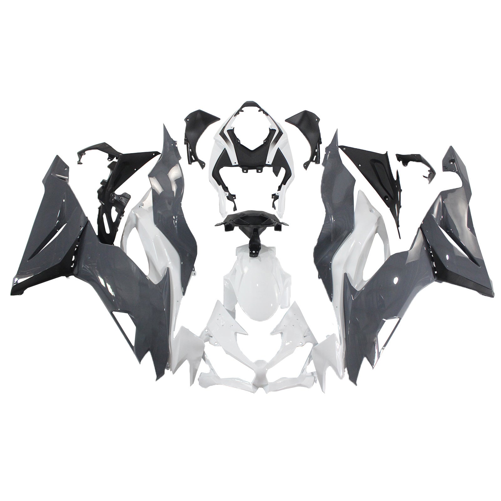Injection Fairing Kit Bodywork Plastic ABS fit For Kawasaki ZX6R 2019-2023
