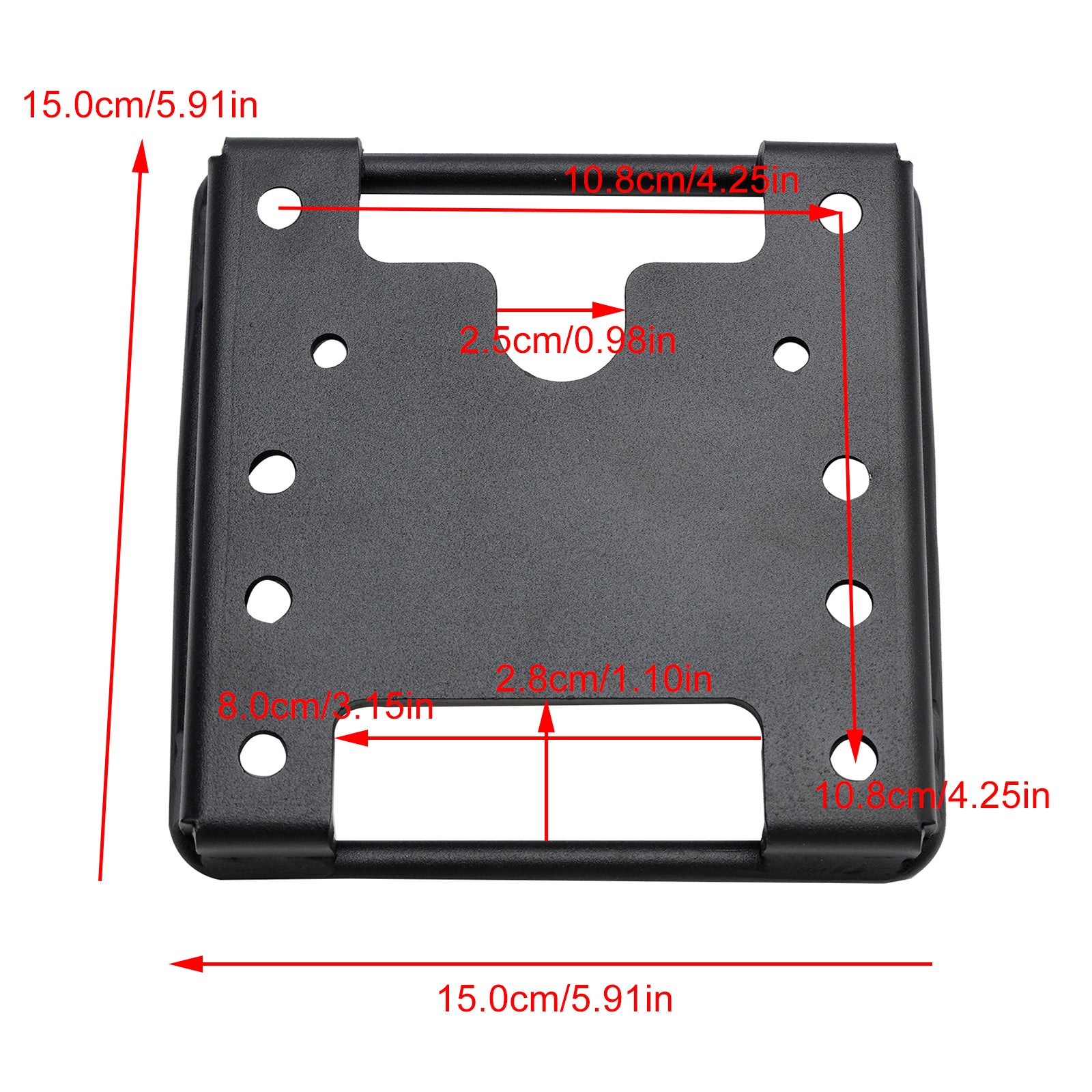 For Starfire Receiver Bracket Identical PF81190 Fits For John Deere ATU Black