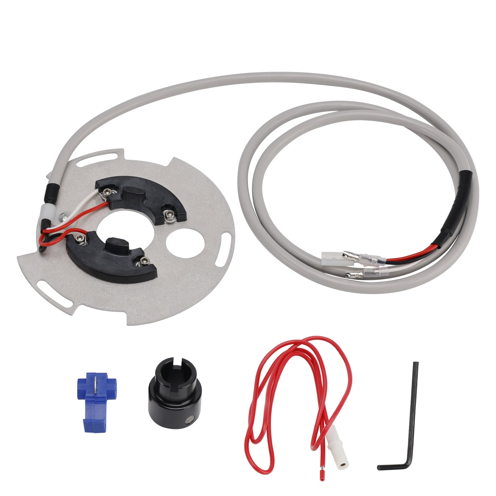 Assy de plaque de points d'allumage pour Kawasaki 73-75 Z1, 76-77 KZ900, 77-80 KZ1000