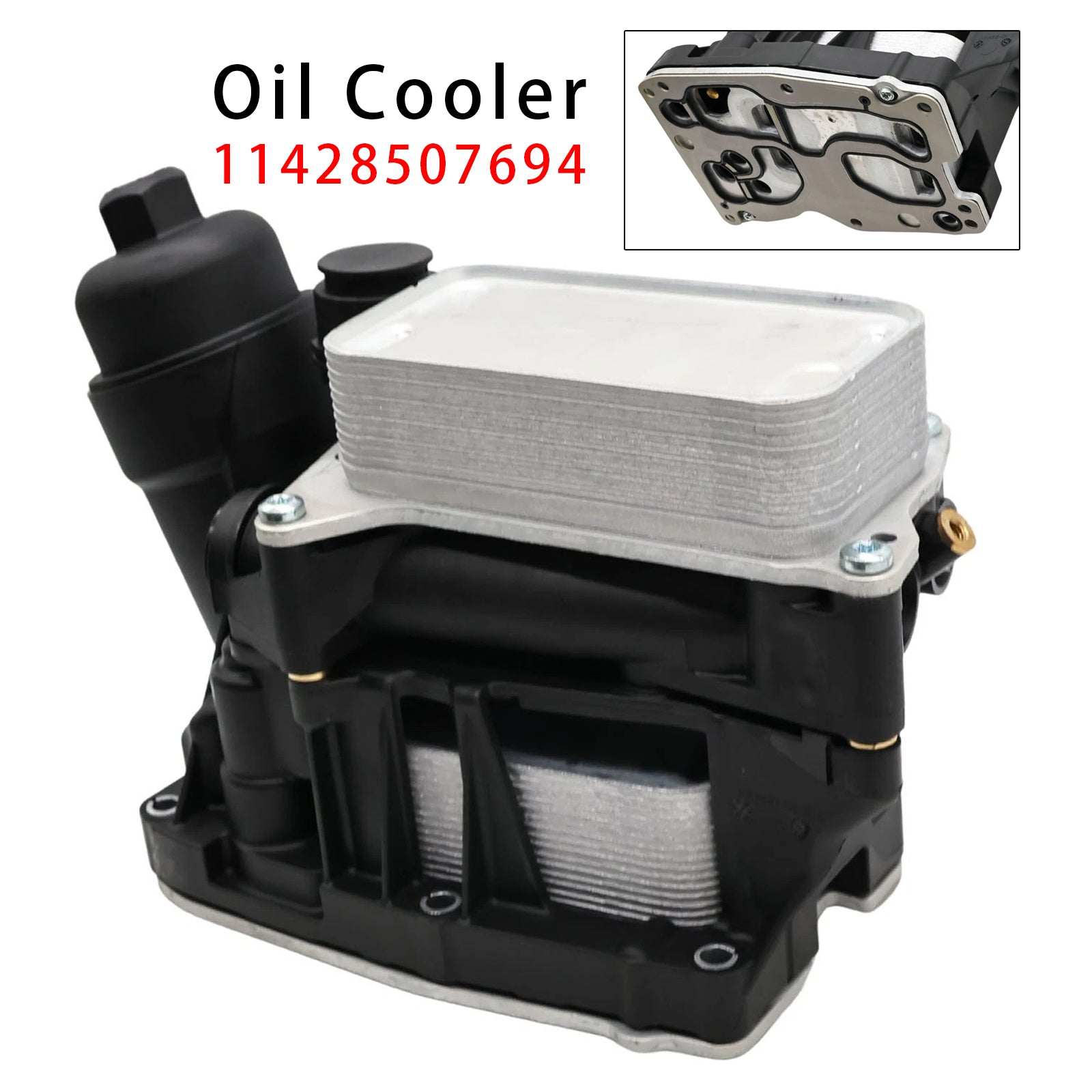 03.2009-06.2015 For BMW X1 (E84) xDrive 18 d SUV Engine Oil Cooler 95326C