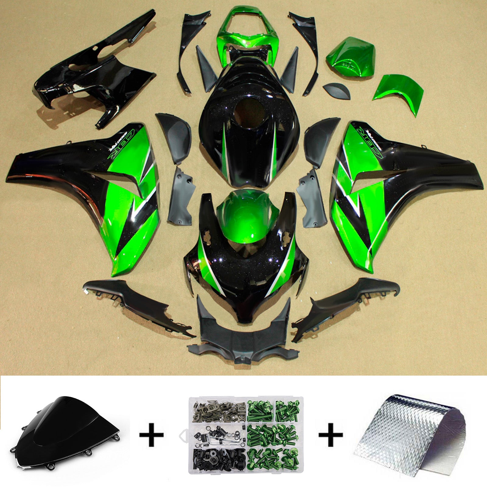 Injection Fairing Kit Bodywork Plastic ABS For Honda CBR1000RR 2008-2011