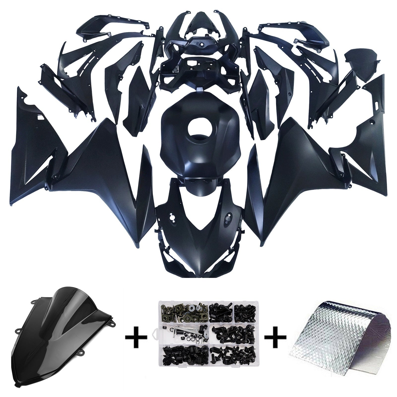 Injection Fairing Kit Bodywork Plastic ABS For Honda CBR500R 2019-2021