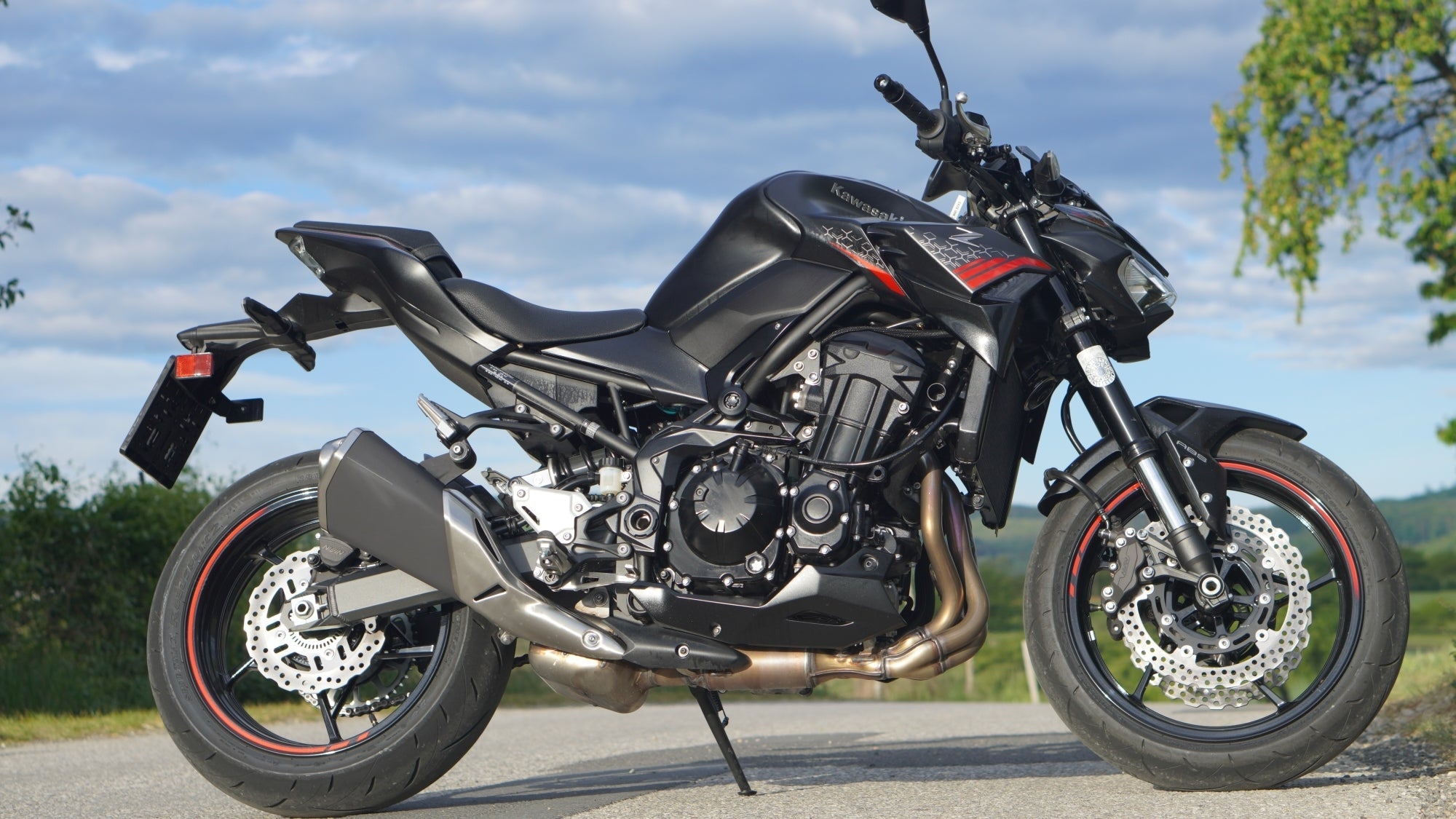 2020-2021 Kawasaki Z900 Amotopart vstrekovacia kapotážová súprava karosérií Plast ABS #104
