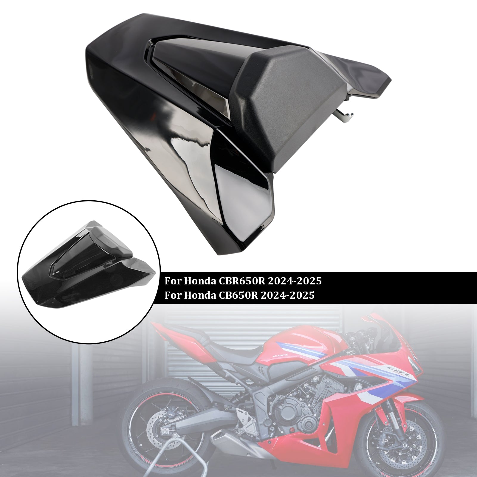 2024-2025 Honda CBR650R CB650R Bakre halesete Fairing Cover