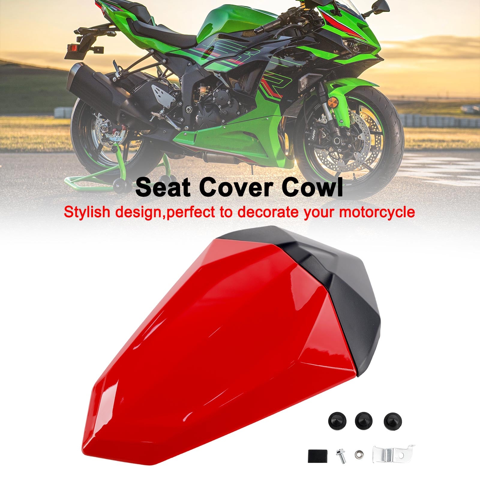 2024-2025 Kawasaki Ninja 500 EX500R Z500 Tail Rear Seat Fairing Cowl