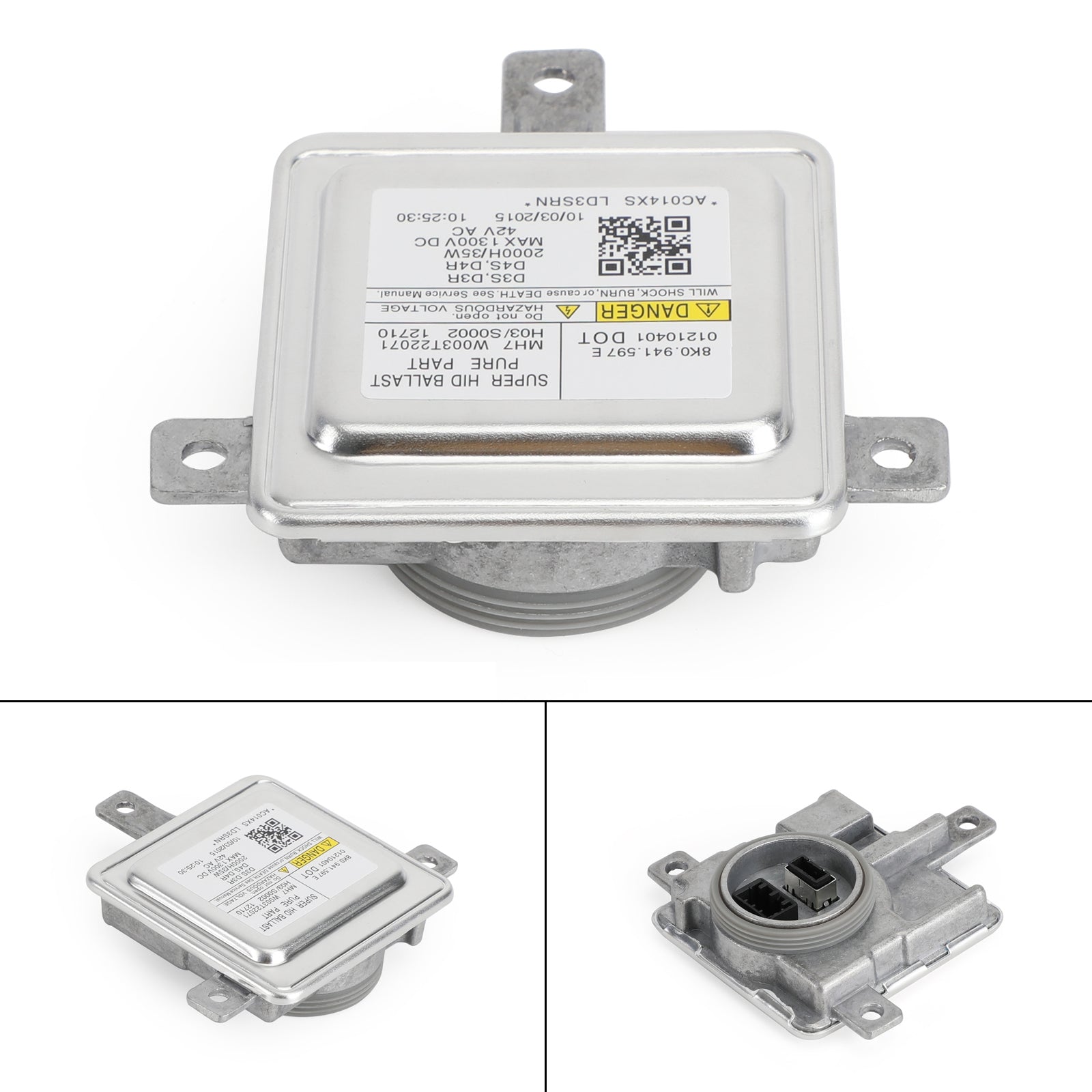 2009-2016 Audi A3 S3 Hid Unité de commande de ballast de phare au xénon 8K0941597E