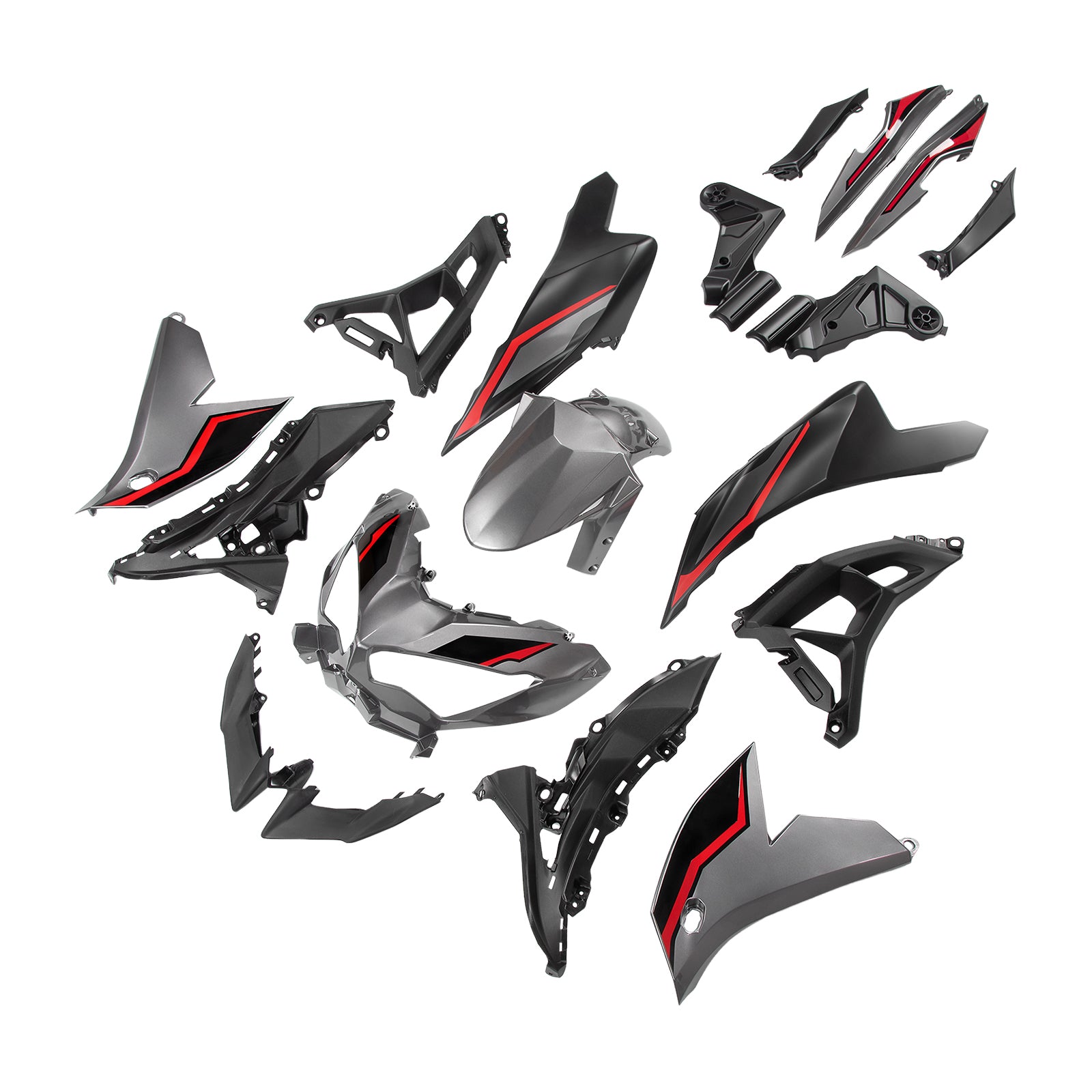 2022-2024 Kawasaki VERSYS 650 KLE Injection ABS Bodywork Fairing Kit 04#