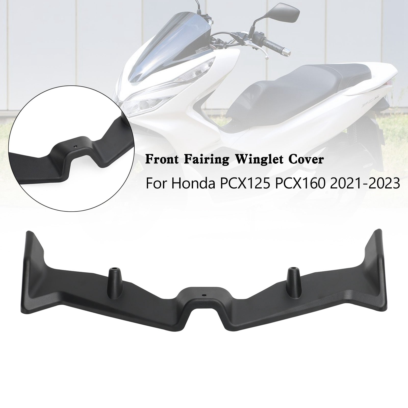 2021-2023 Honda Pcx125 Pcx160 Voorkuip Aerodynamische Winglet Cover Duurzaam