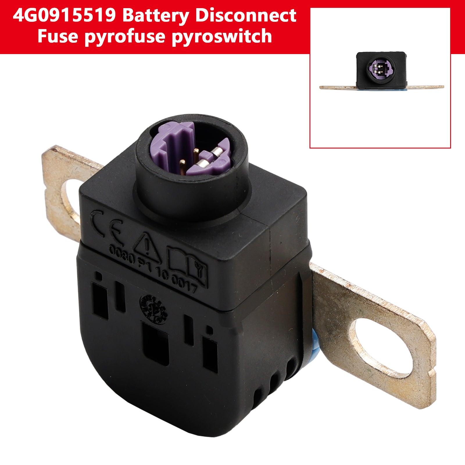 4G0915519 Desconectar a bateria Pyrofuse Pyroswitch para VW Audi 2011-2014