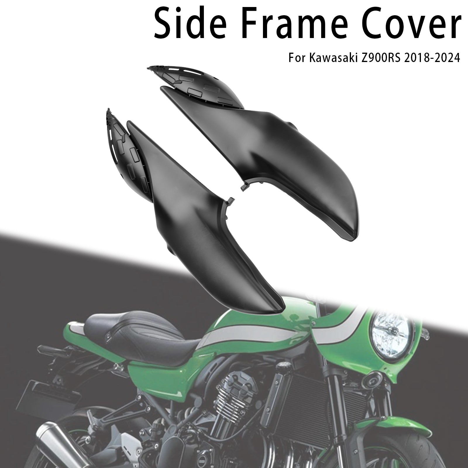 Side Frame Panel Protector Fairings Cover For Kawasaki Z900RS 2018-2024