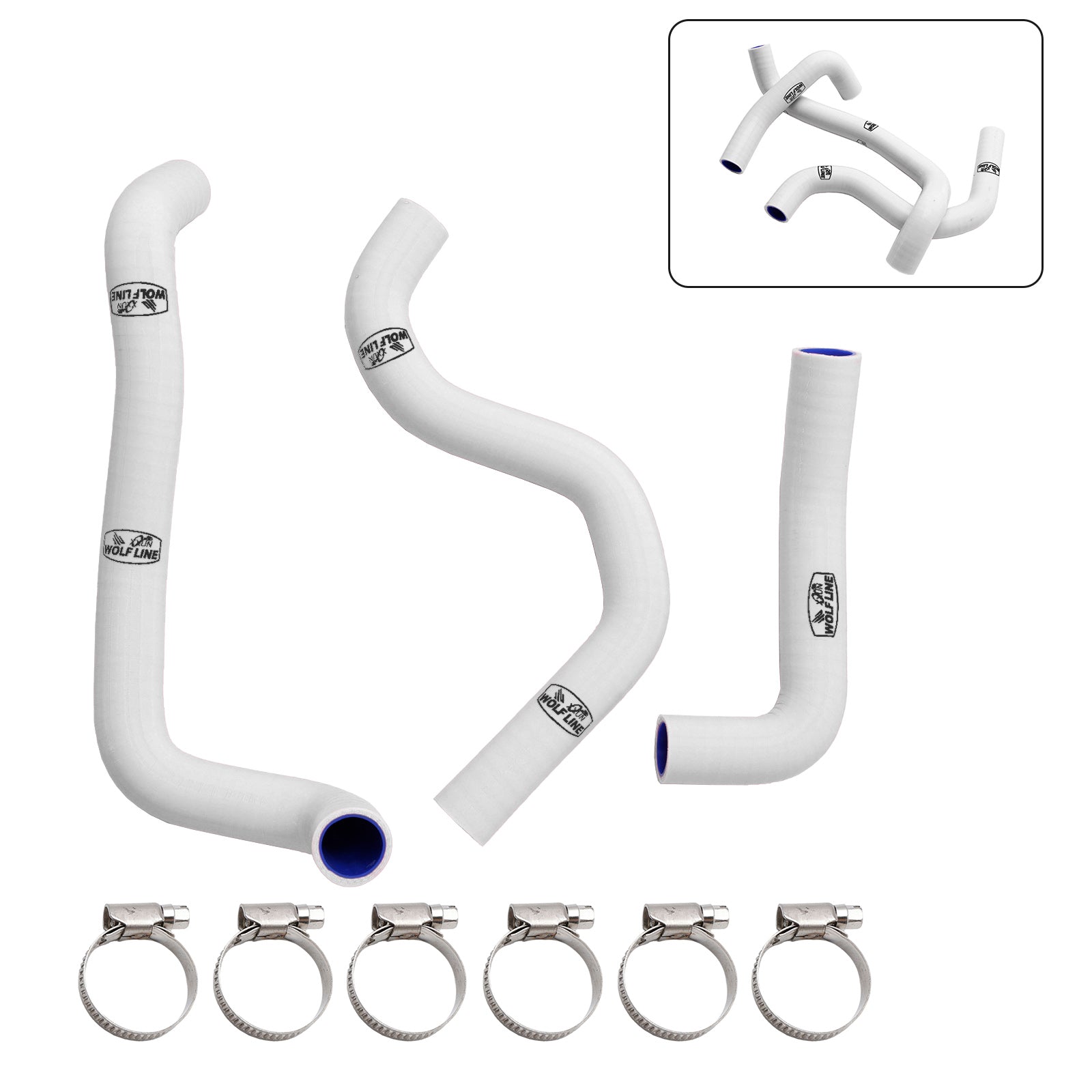 2020-2022 Street Triple 765 R RS Silicone Radiator coolant Hose kit