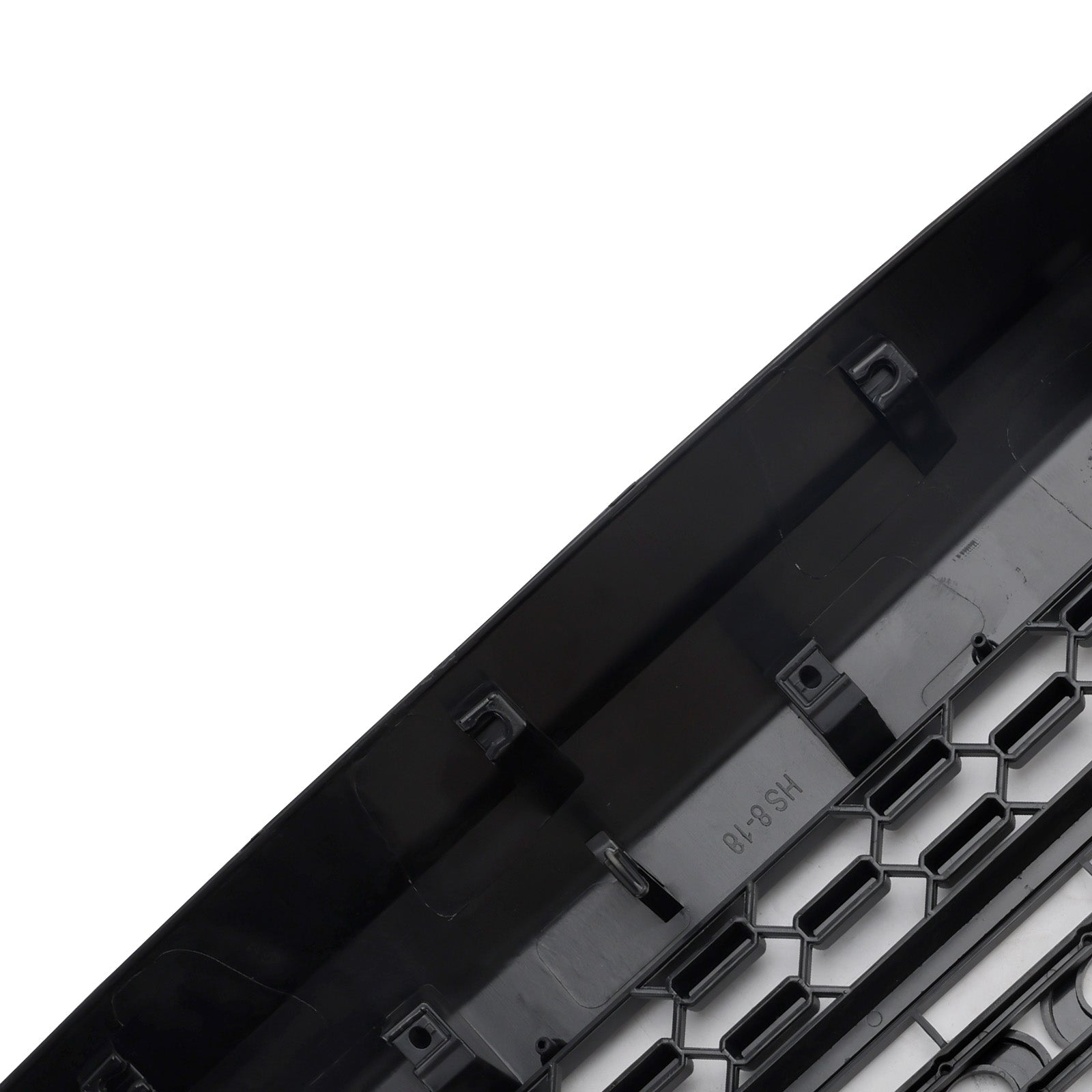 Matte Black Front Bumper Grill Grille Fit Toyota Sequoia 2008-2018 With Led