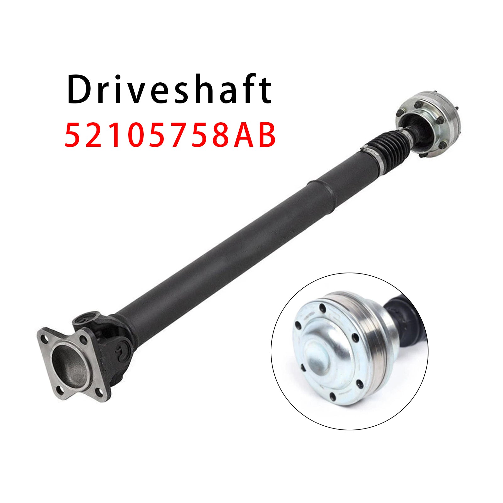 Front Drive Shaft Assembly 52105758AB For Jeep Commander Grand Cherokee 05-2006