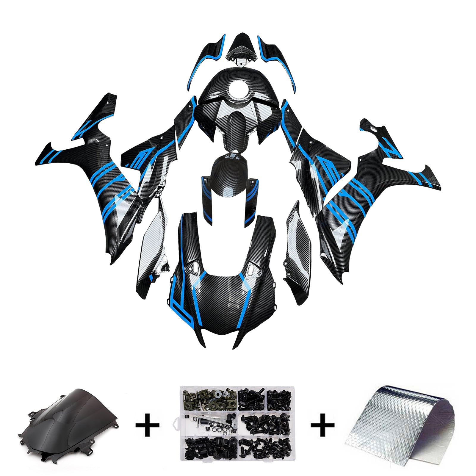 Injection Fairing Kit Bodywork Plastic ABS fit For Yamaha YZF-R1 2020-2025