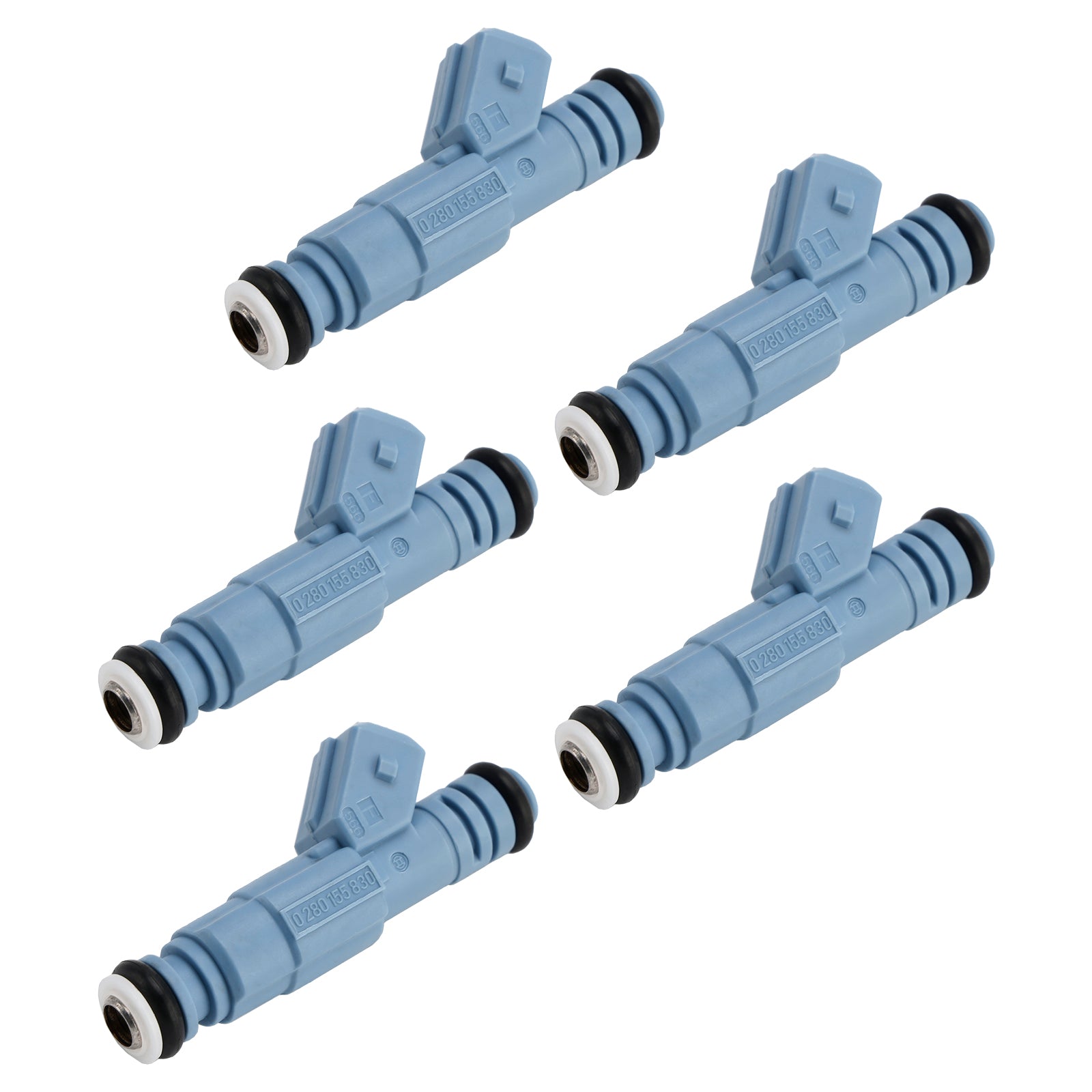 5Pcs Fuel Injector For Volvo C70 V70 S60 S80 1998-2009 91860600 0280155830