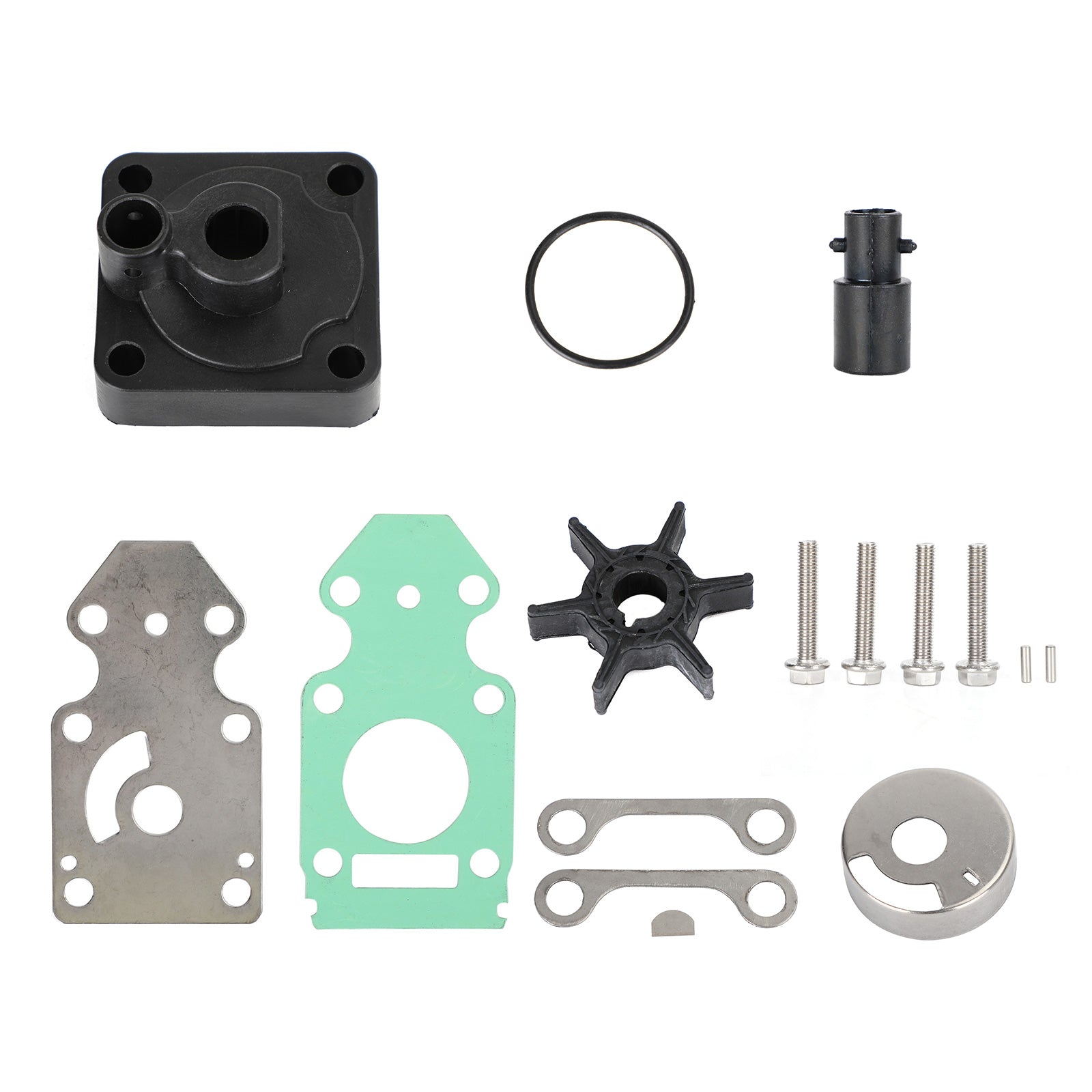 Water Pump Rebuild Kit fit for Yamaha w Housing 63V-W0078-02-00 9.9 15HP