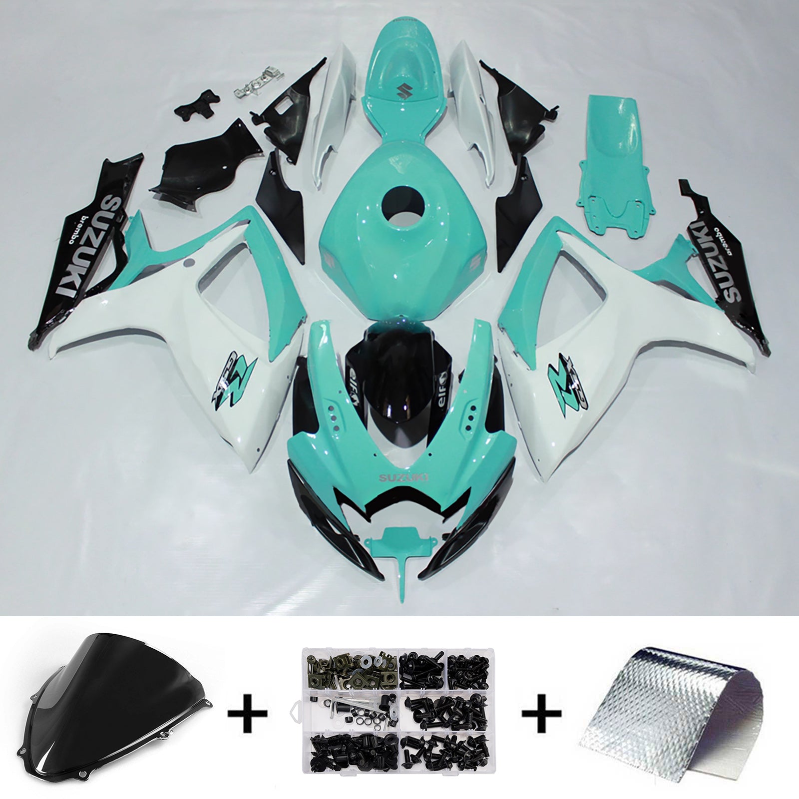 Injection Fairing Kit Bodywork Plastic ABS For Suzuki GSXR 600/750 2006-2007 K6