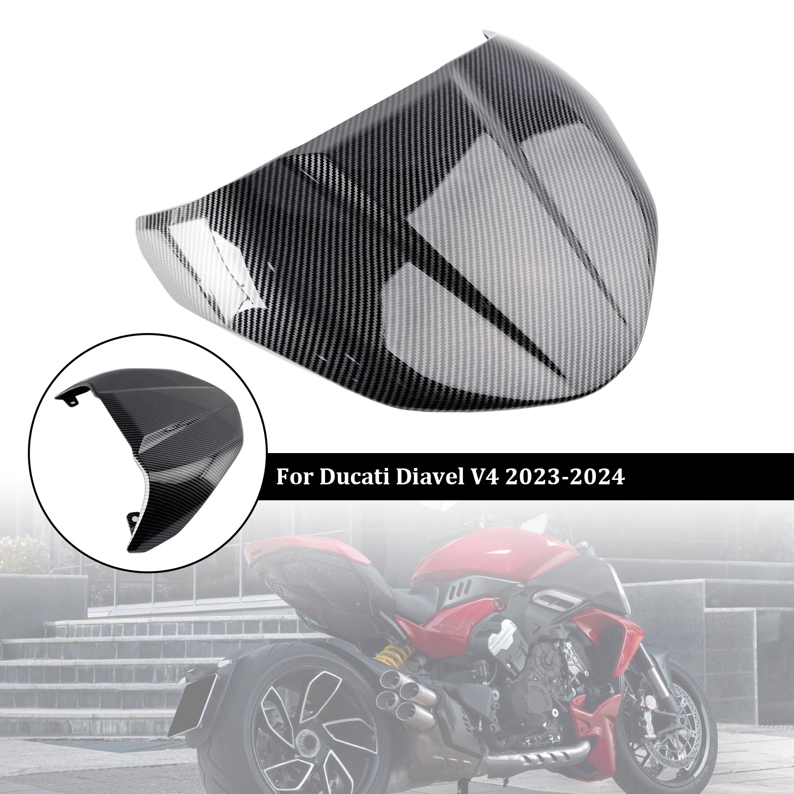 Capot de carénage de couverture de siège arrière Ducati Diavel V4 2023-2024