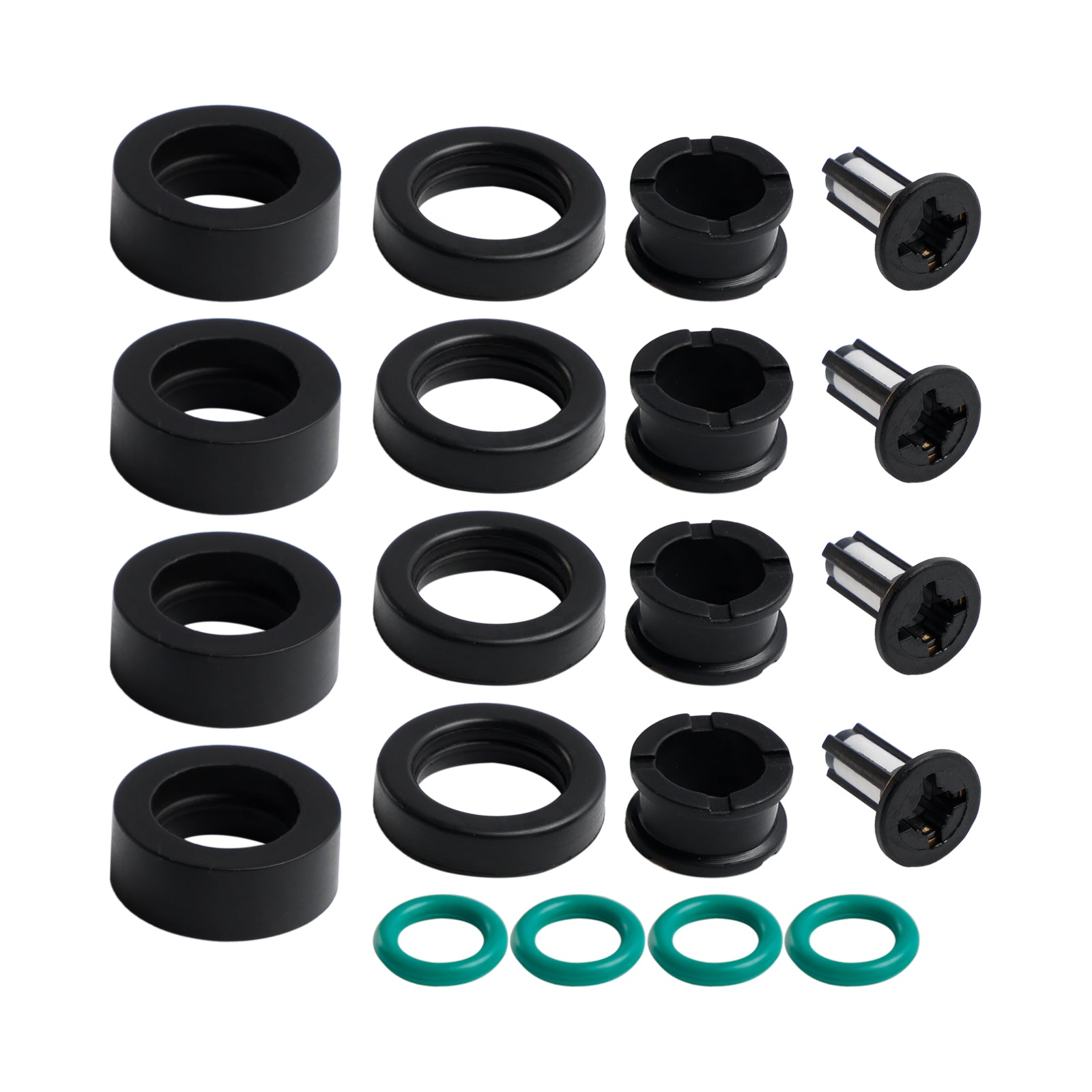 Fuel Injector Repair Kit O-Rings Seals Fit Honda Accord 1985-2002 Civic CRX