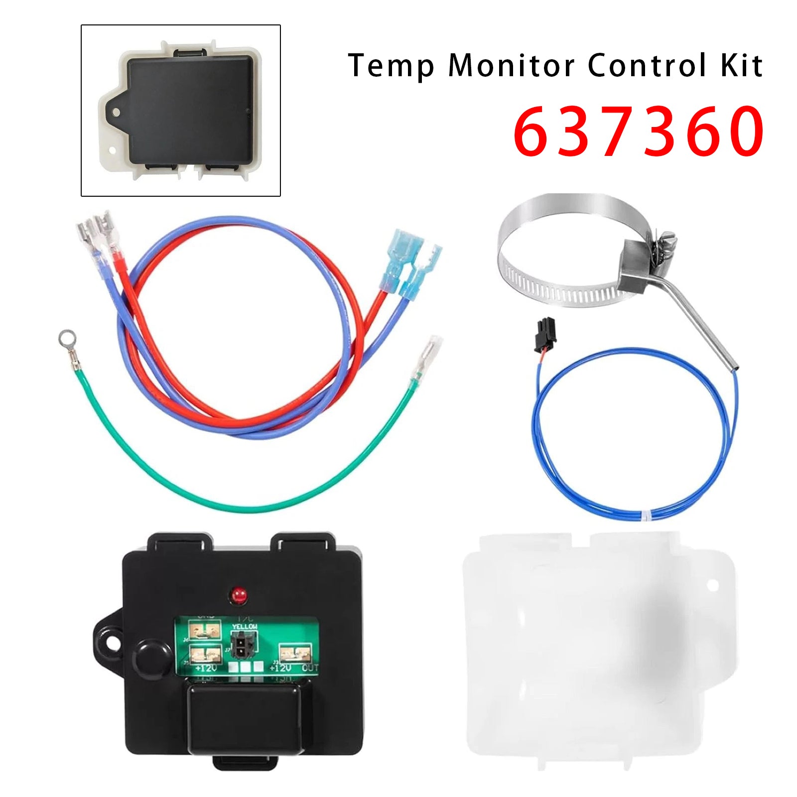 637360 Temp Monitor Control Kit For Norcold RV Fridge Cooling Unit