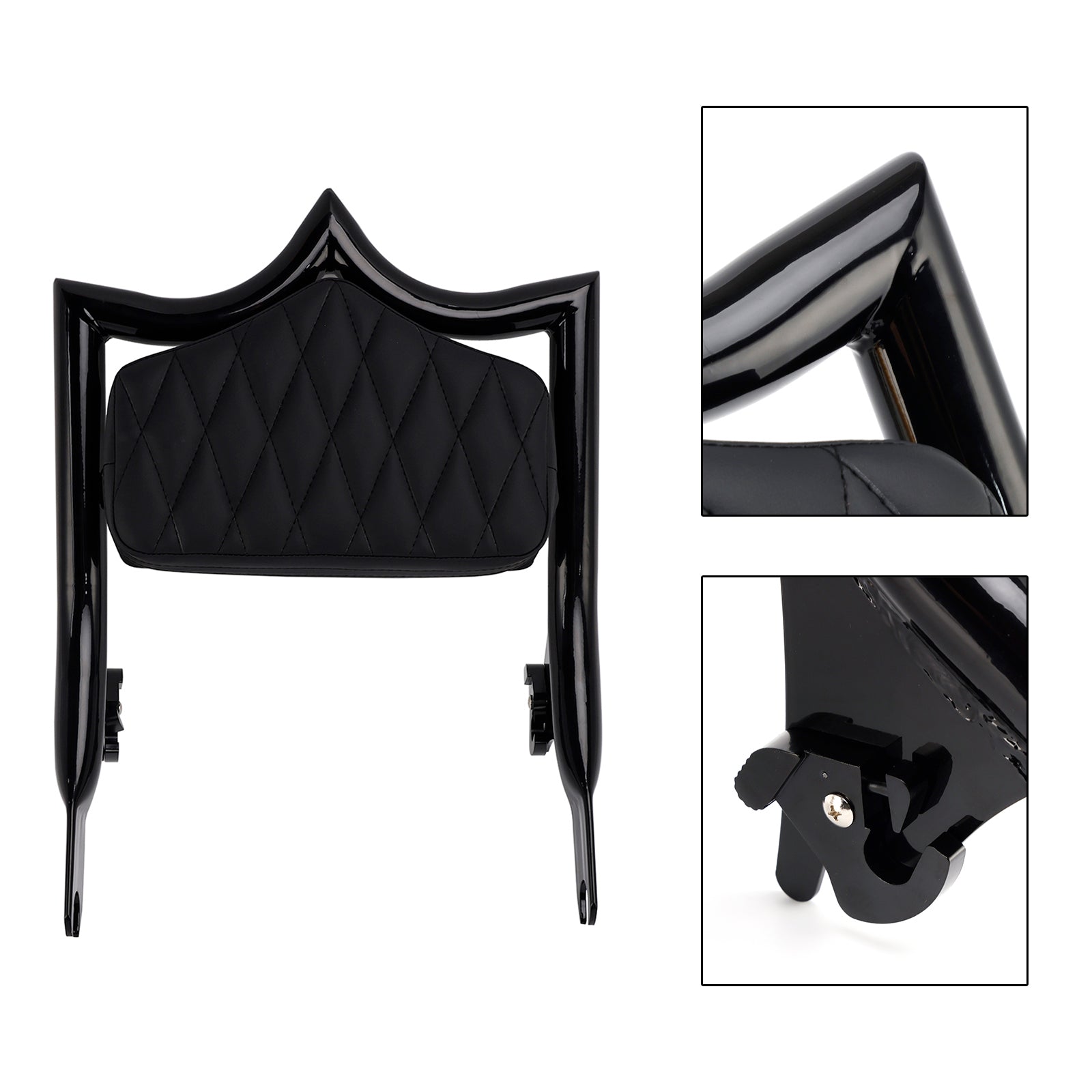 Passenger Sissy Bar Backrest for Road King FLHR 2009-2023 CVO Road Glide FLTRXSE 2018-2019