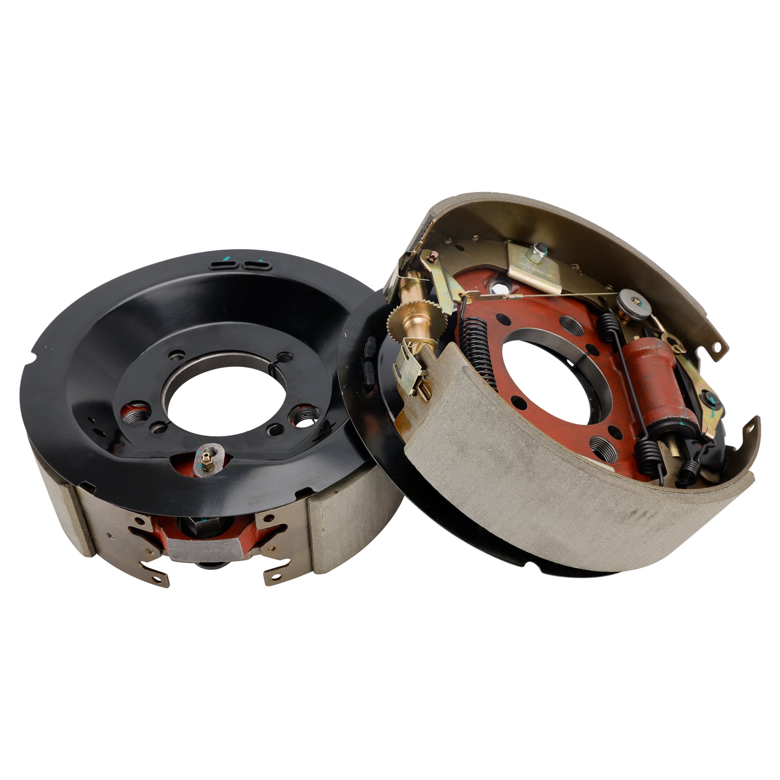 2PCS 12-1/4" X 3-3/8" (12.25" X 3.375") Hydraulic Trailer Brake Assembly