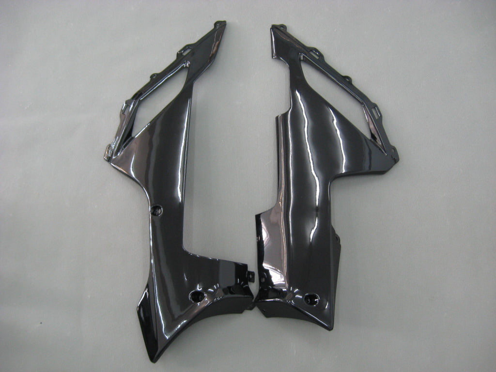 2007-2008 Kawasaki ZX6R ZX636 Fairings Black Ninja Racing Generic