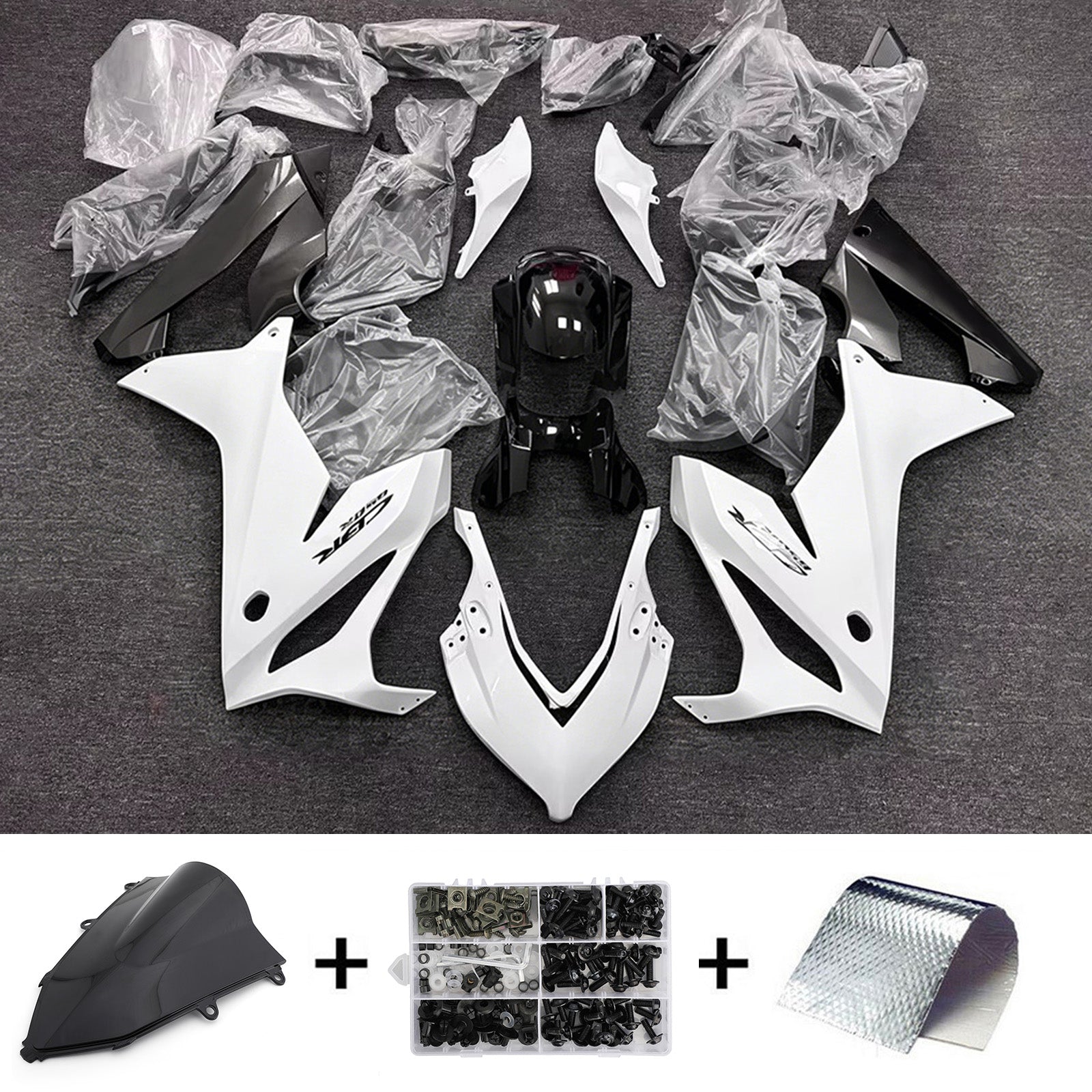 Injection Fairing Kit Bodywork Plastic ABS For Honda CBR650R 2019-2020