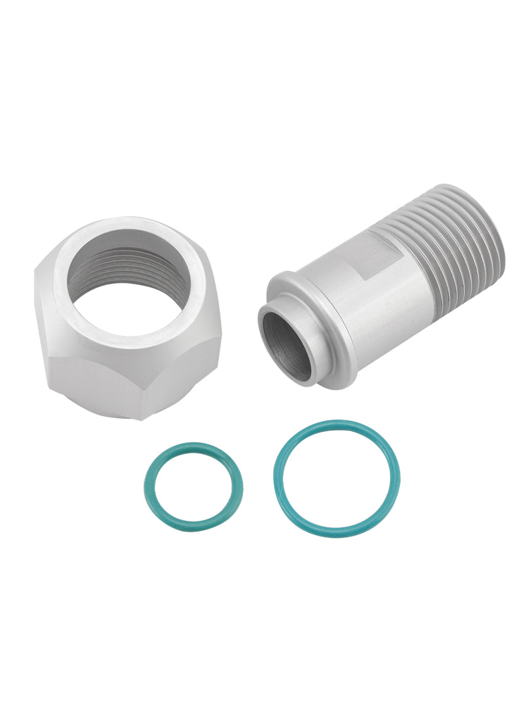A/C Adapter Fitting #12 (3/4) Female to #10 (5/8) Male Drier Accumulator Hose