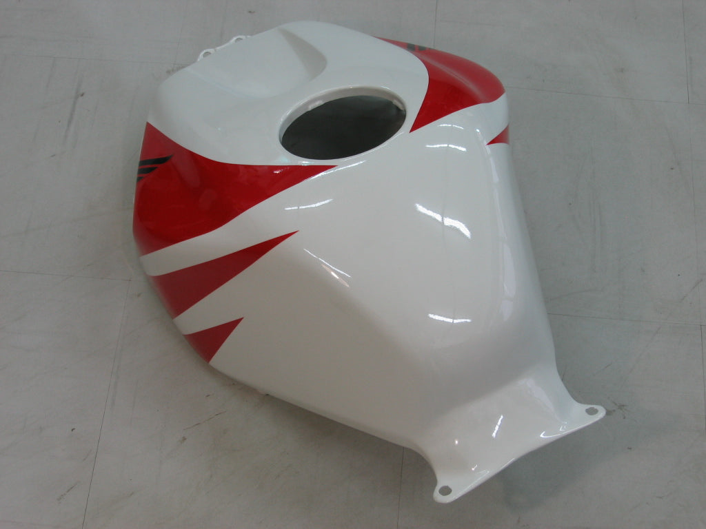 2005-2006 Honda CBR 600 RR White & Red CBR Racing Fairings Generic