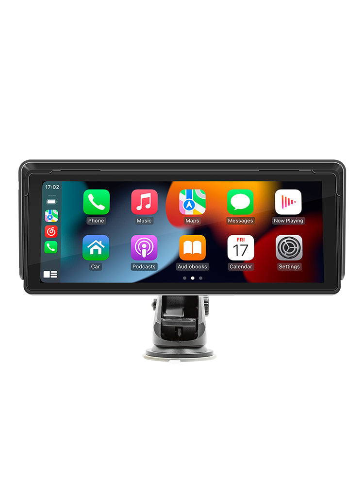 Lecteur MP5 pour voiture, 10.26 pouces, Bluetooth, transmetteur FM, sans fil, Carplay, 4 caméras LED