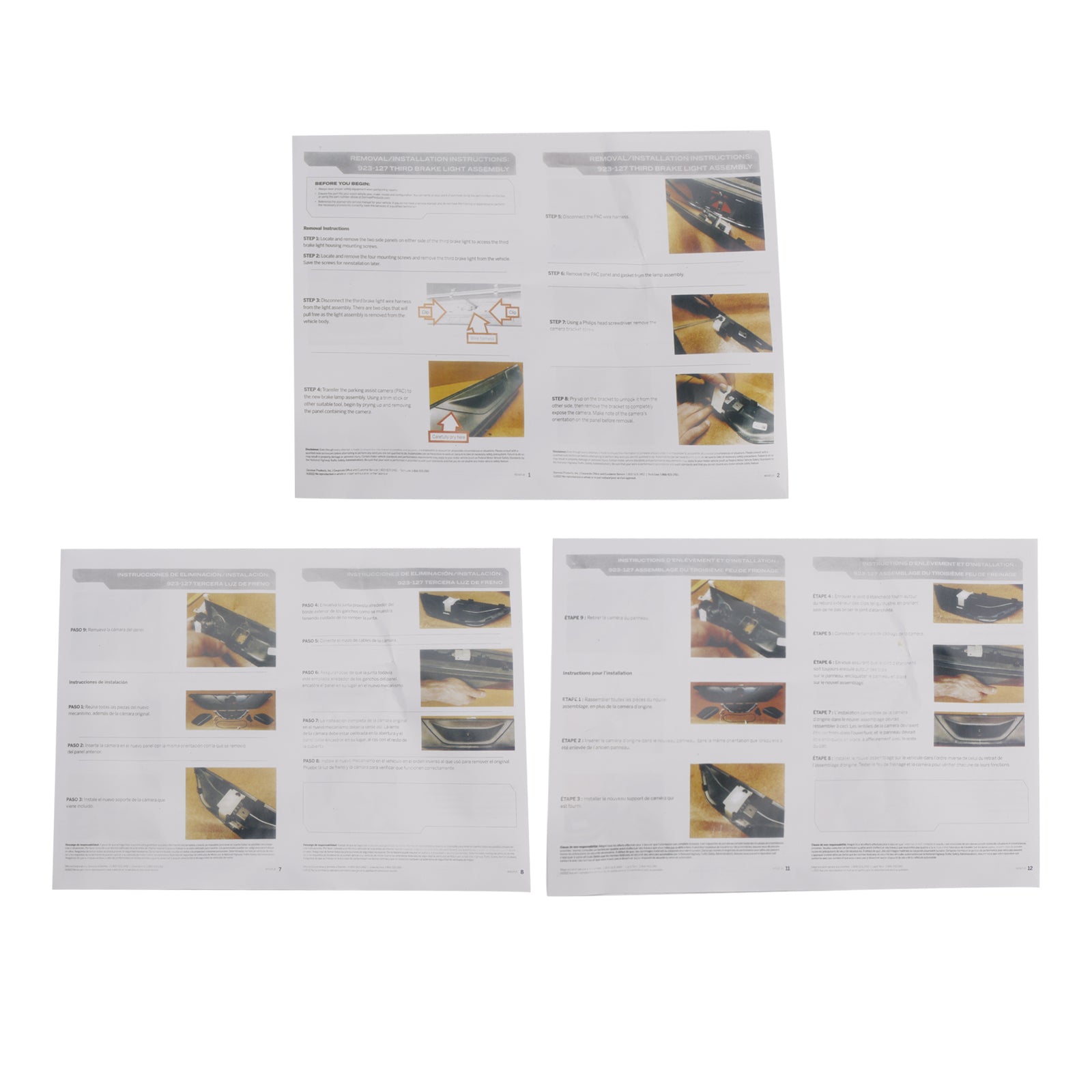 2018-2019 Ford Transit-350HD 3. brzdové svetlo zastavovacie svetlo 923-127 JK4Z13A613AF