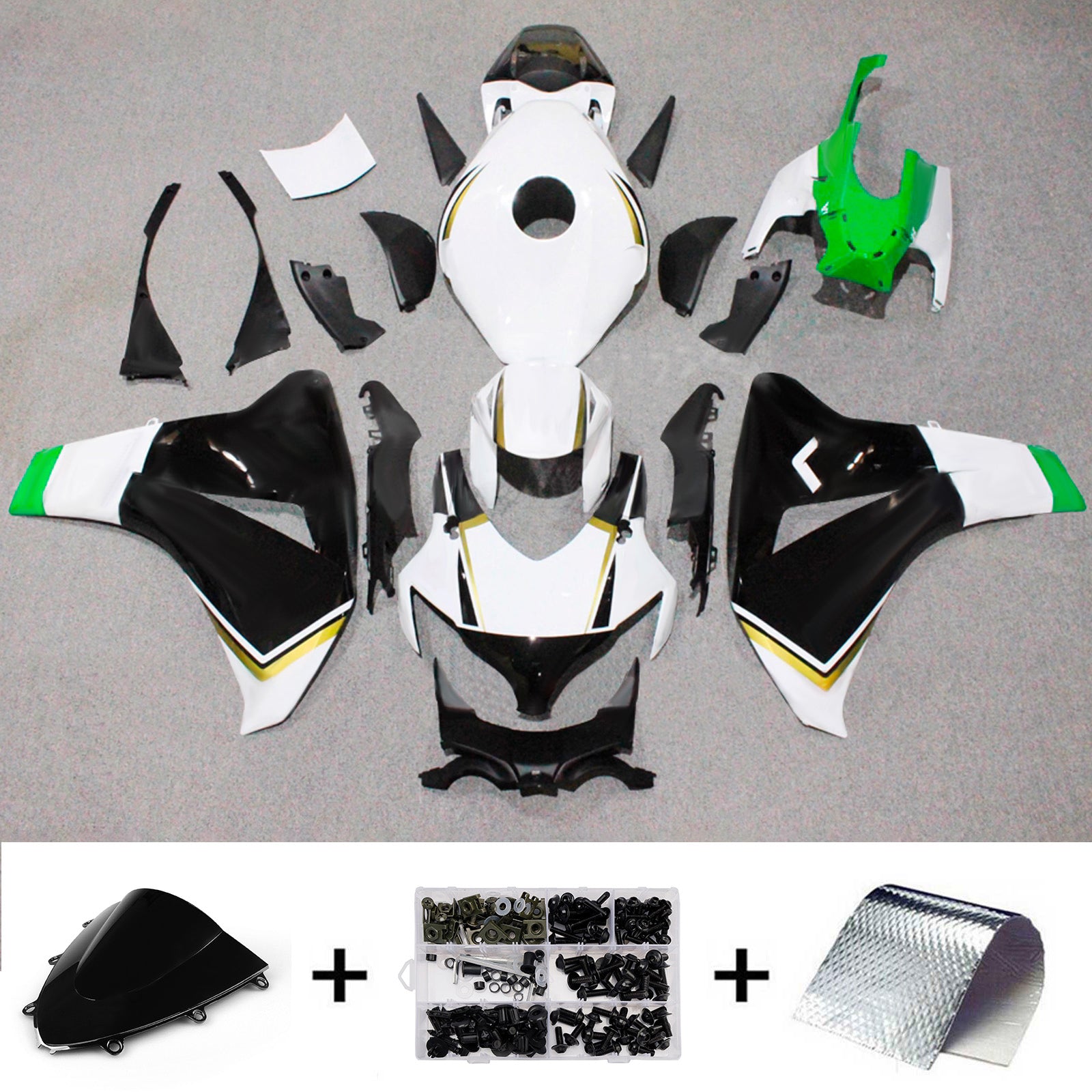Injection Fairing Kit Bodywork Plastic ABS For Honda CBR1000RR 2008-2011