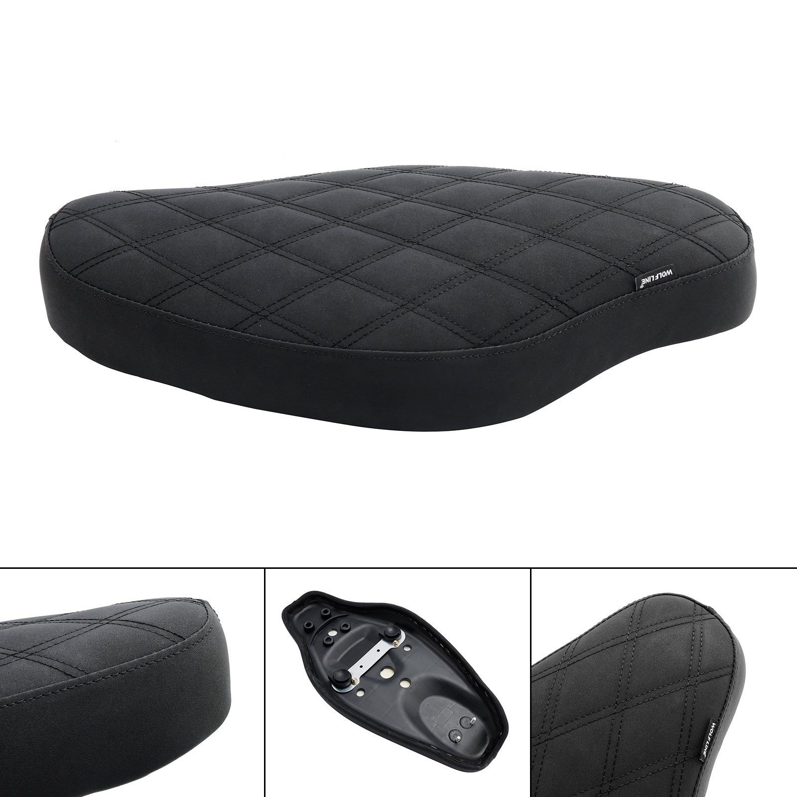 2023 Honda Cross Cub CC110 Komplett kudde ryttare passagerarsäte svart