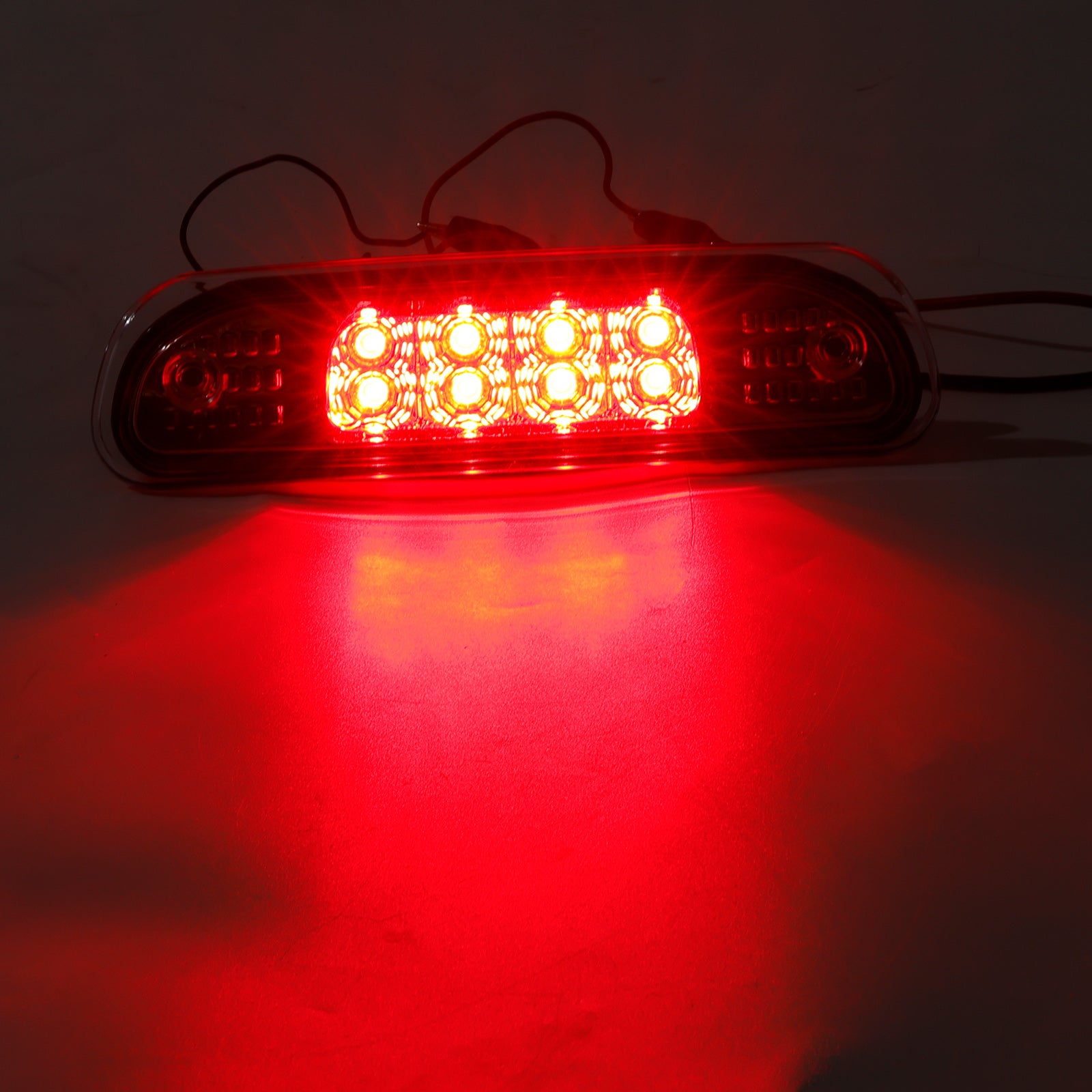 Tercera luz de freno LED, lámpara de parada 55155140 para Jeep Grand Cherokee 1999-2004, blanca
