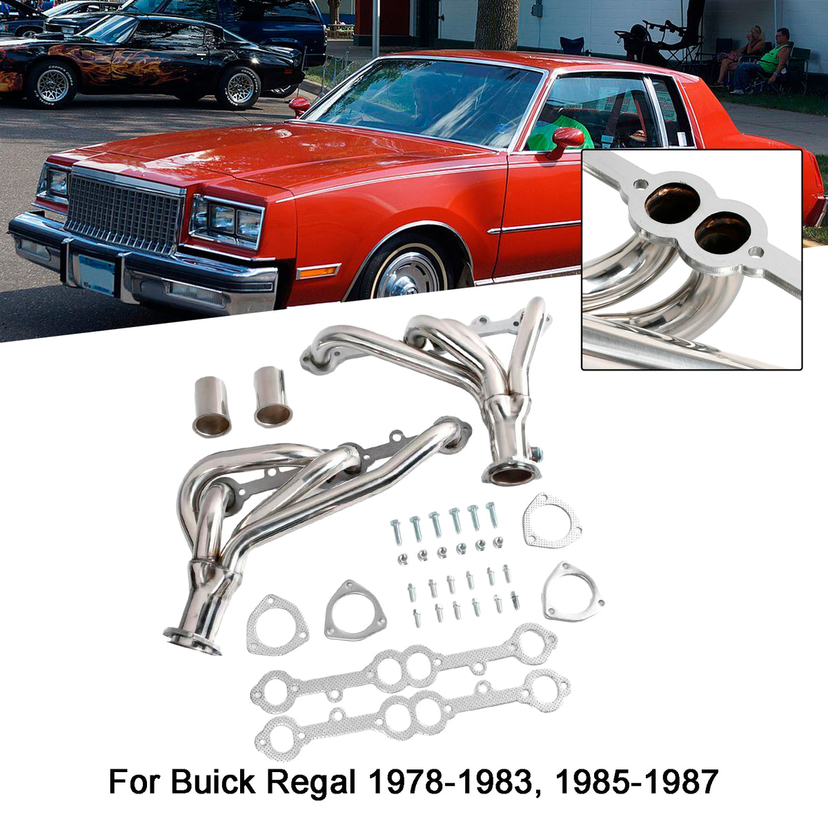 1978-1983 1985-1987 Buick Regal Exhaust Manifold Header Generic