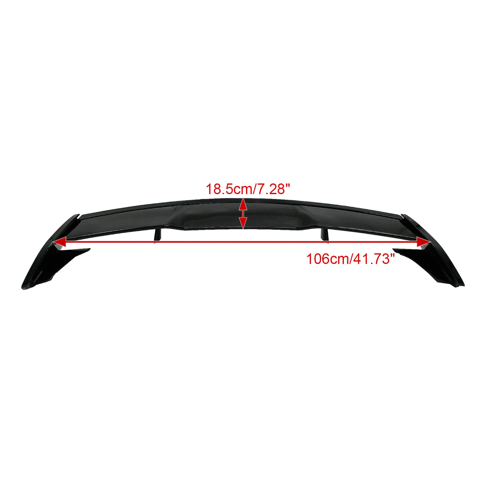 2013-2018 Mercedes A Class W176 AMG Style Black Rear Roof Spoiler Wing