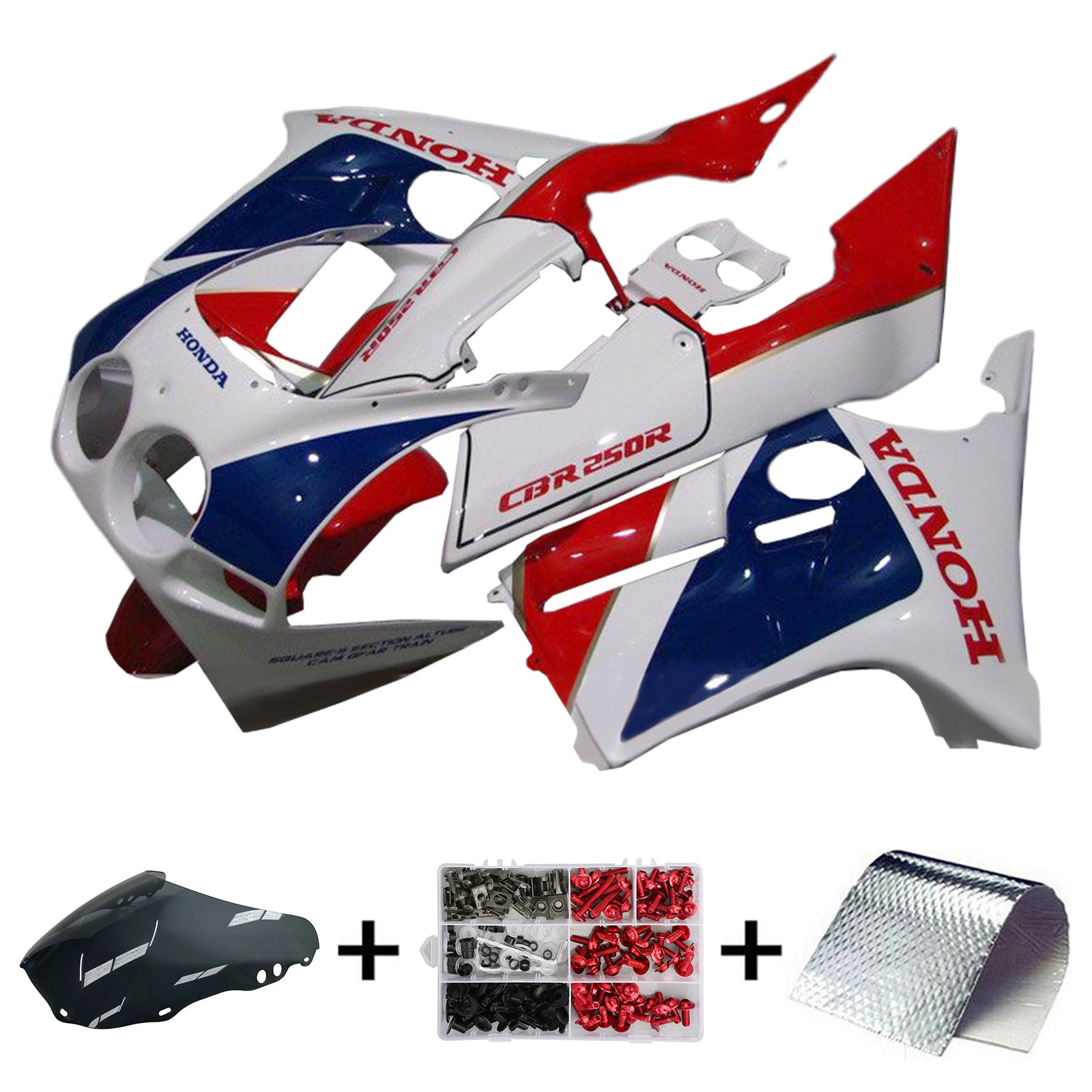 1988-1989 Honda CBR250RR MC19 Injection Fairing Kit Bodywork