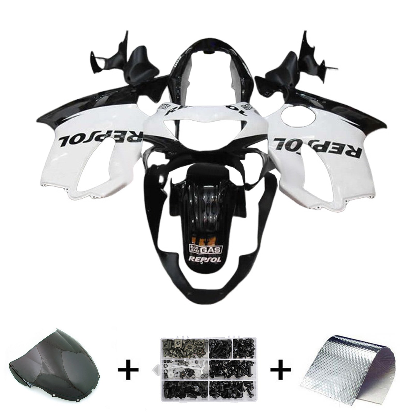 Injection Fairing Kit Bodywork Plastic ABS For Honda CBR600 F4 1999-2000