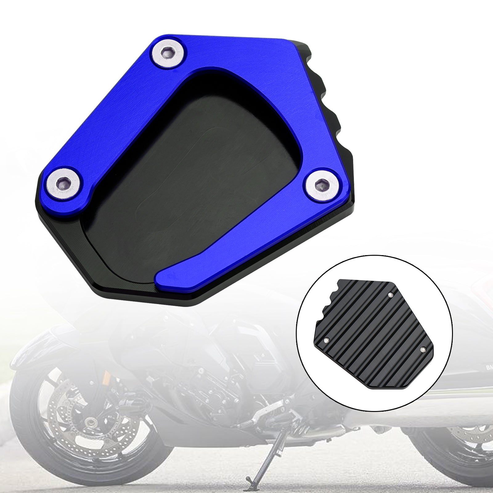 Kickstand Enlarge Plate Pad fit for BMW K1600 2016-2022