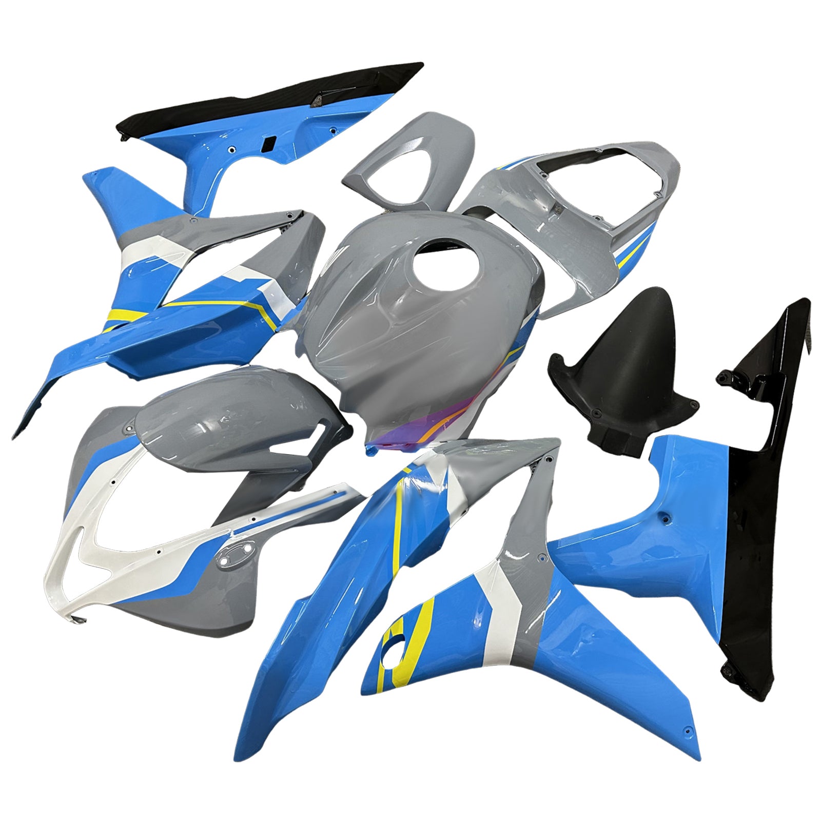 Injectiekuipset carrosserie kunststof ABS voor Honda CBR600RR 2007-2008 F5