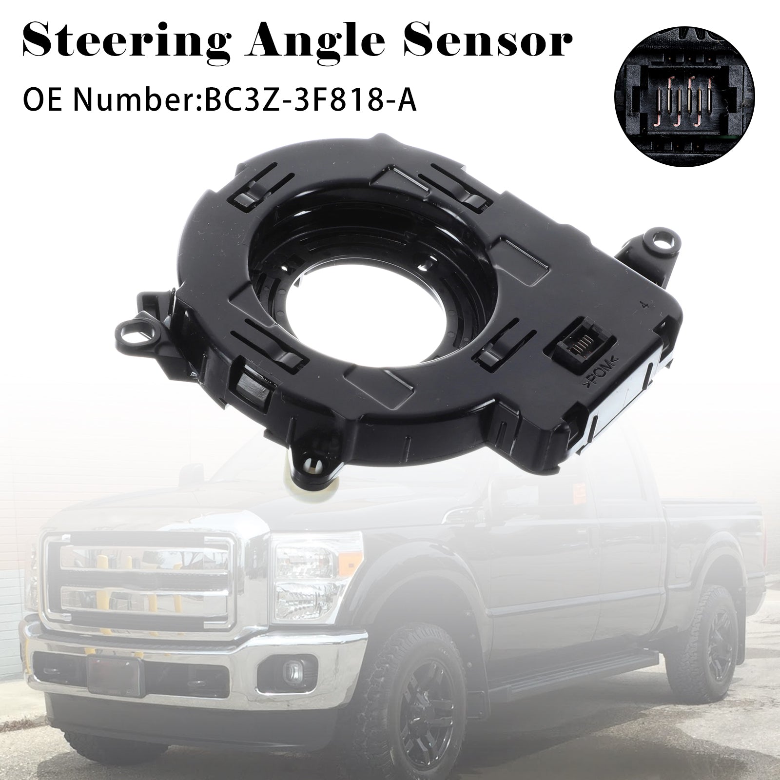 Steering Angle Sensor BC3Z-3F818-A For Ford F-250 F-350 Super Duty 2011-2015
