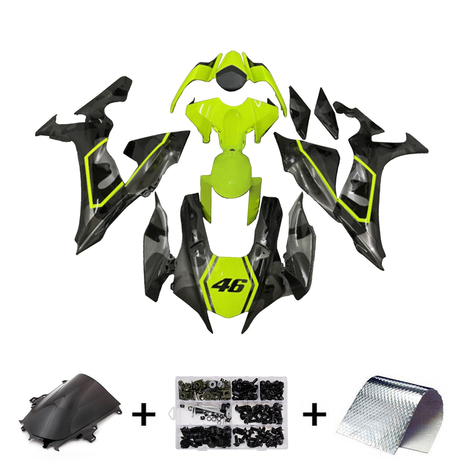 Injection Fairing Kit Bodywork Plastic ABS fit For Yamaha YZF-R1 2020-2025
