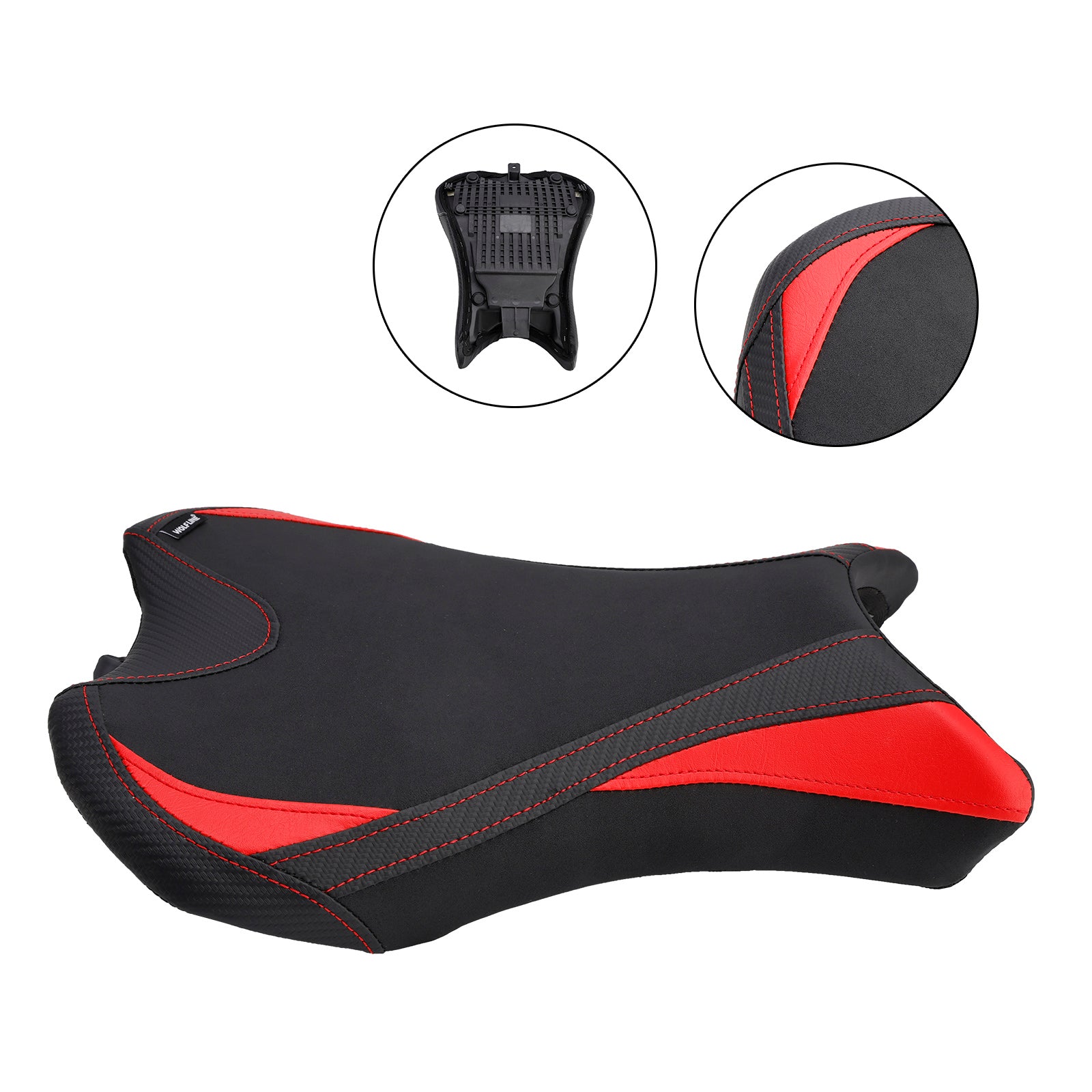 2019-2022 Triumph Street Triple 765/S/R Asiento delantero para conductor Raider Sillín para pasajero