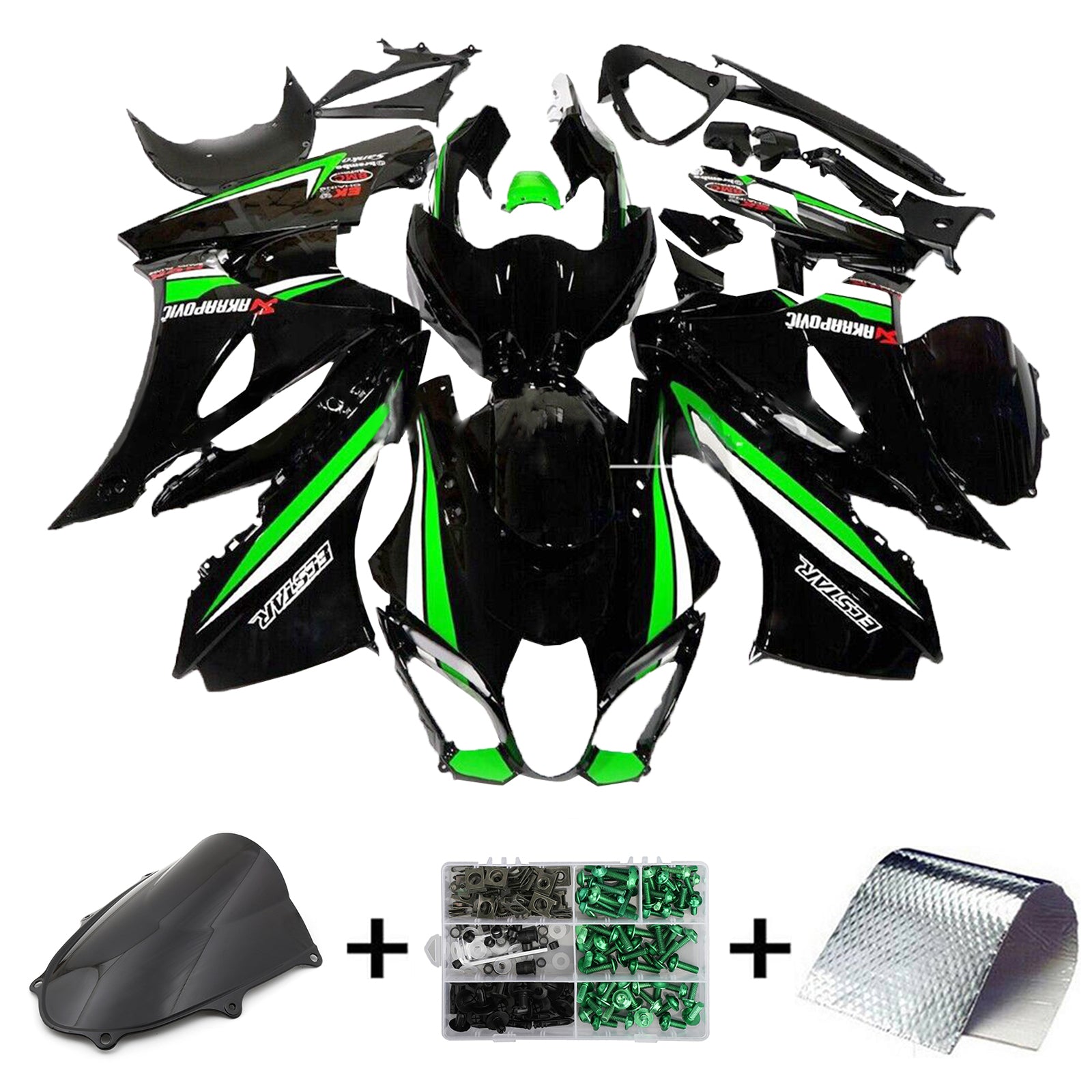 2017-2024 Suzuki GSXR1000 K17 Injection Fairing Kit Bodywork Plastic ABS #101